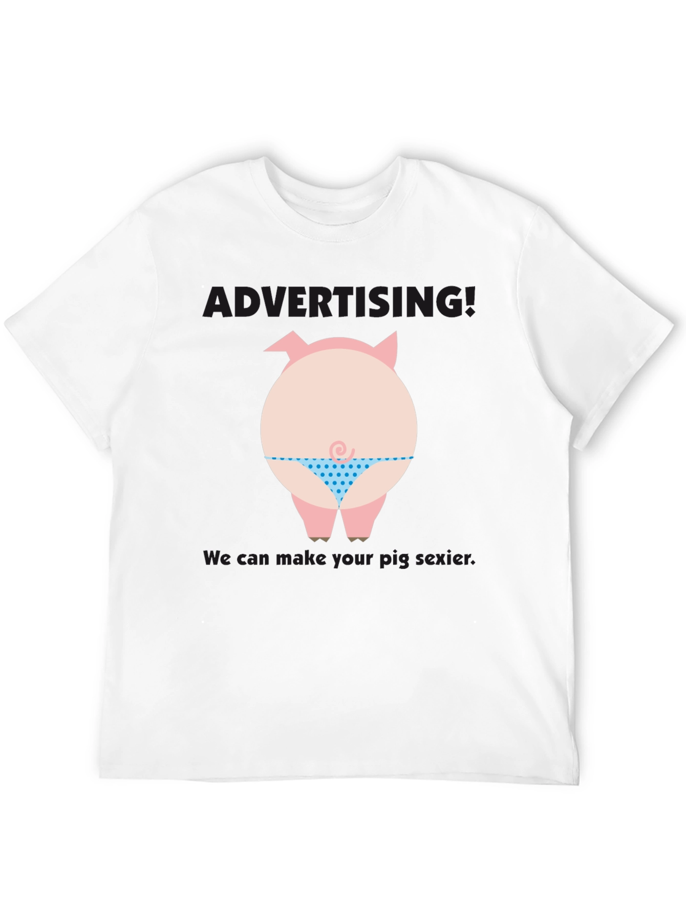 Funny Pig T-Shirt - RISING! Make Your Pig Sexier