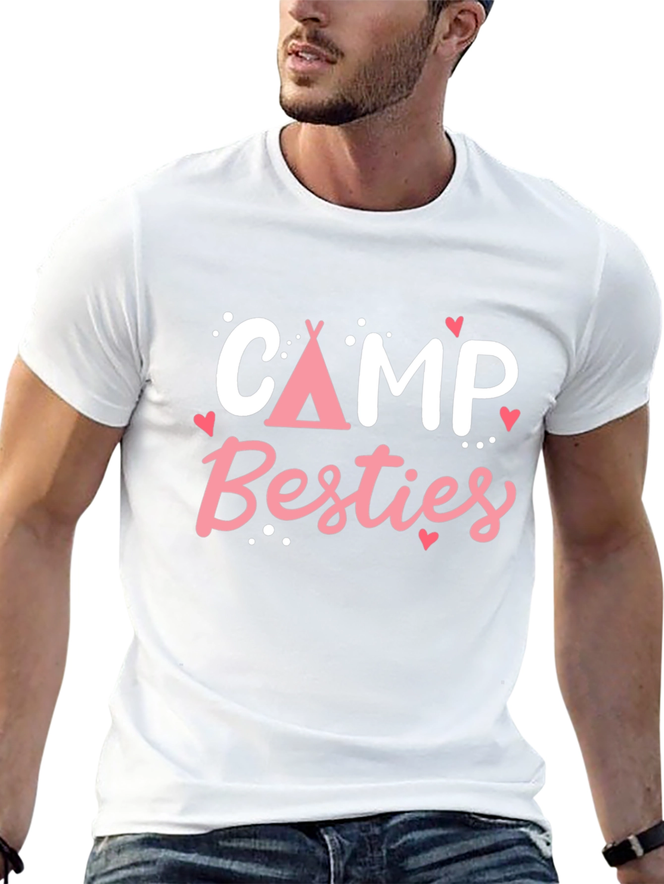 Camp Besties T-Shirt - Cute Camping Tee
