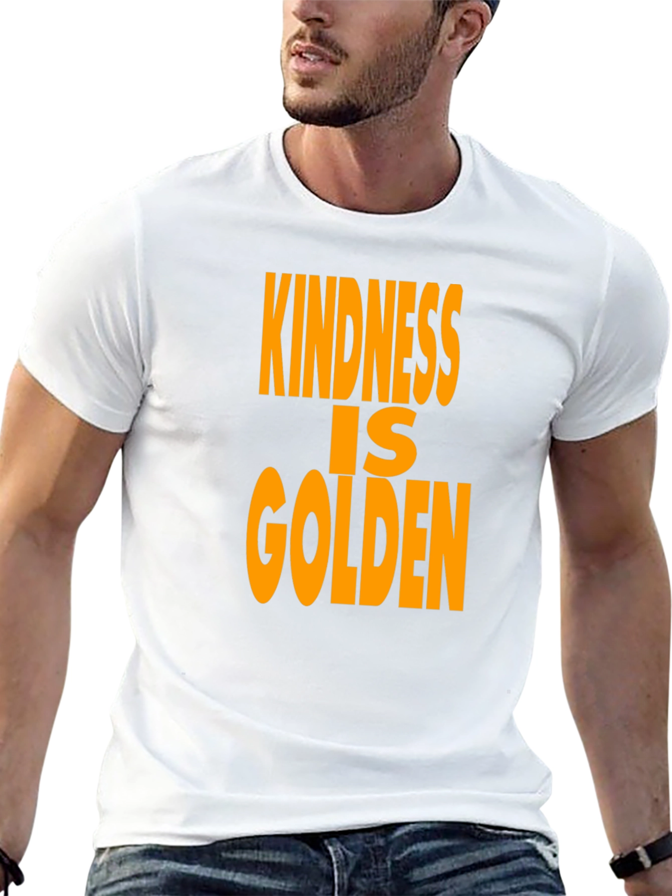 Kindness is Golden Black T-Shirt