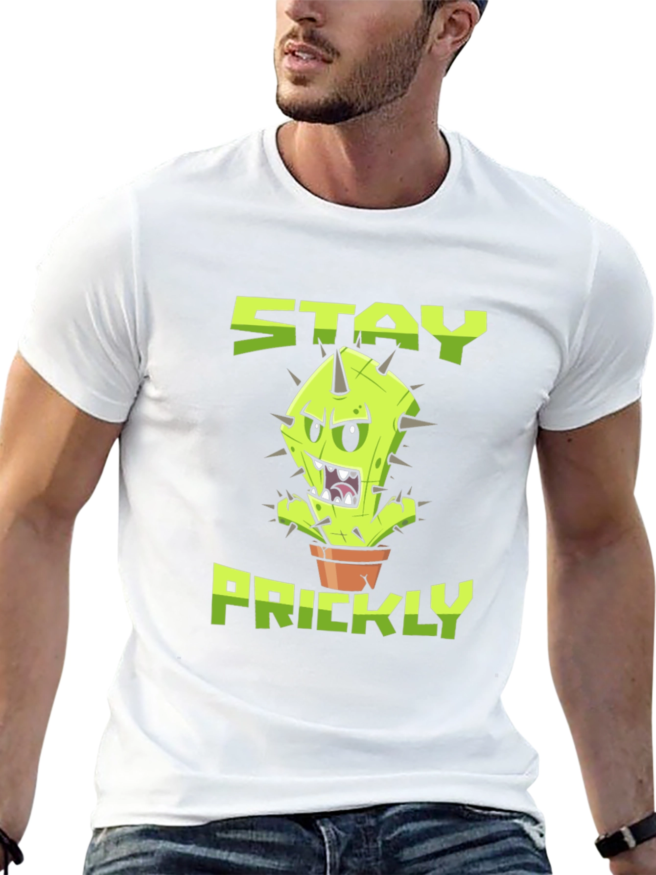 Stay Prickly T-Shirt - Funny Cactus Graphic Tee
