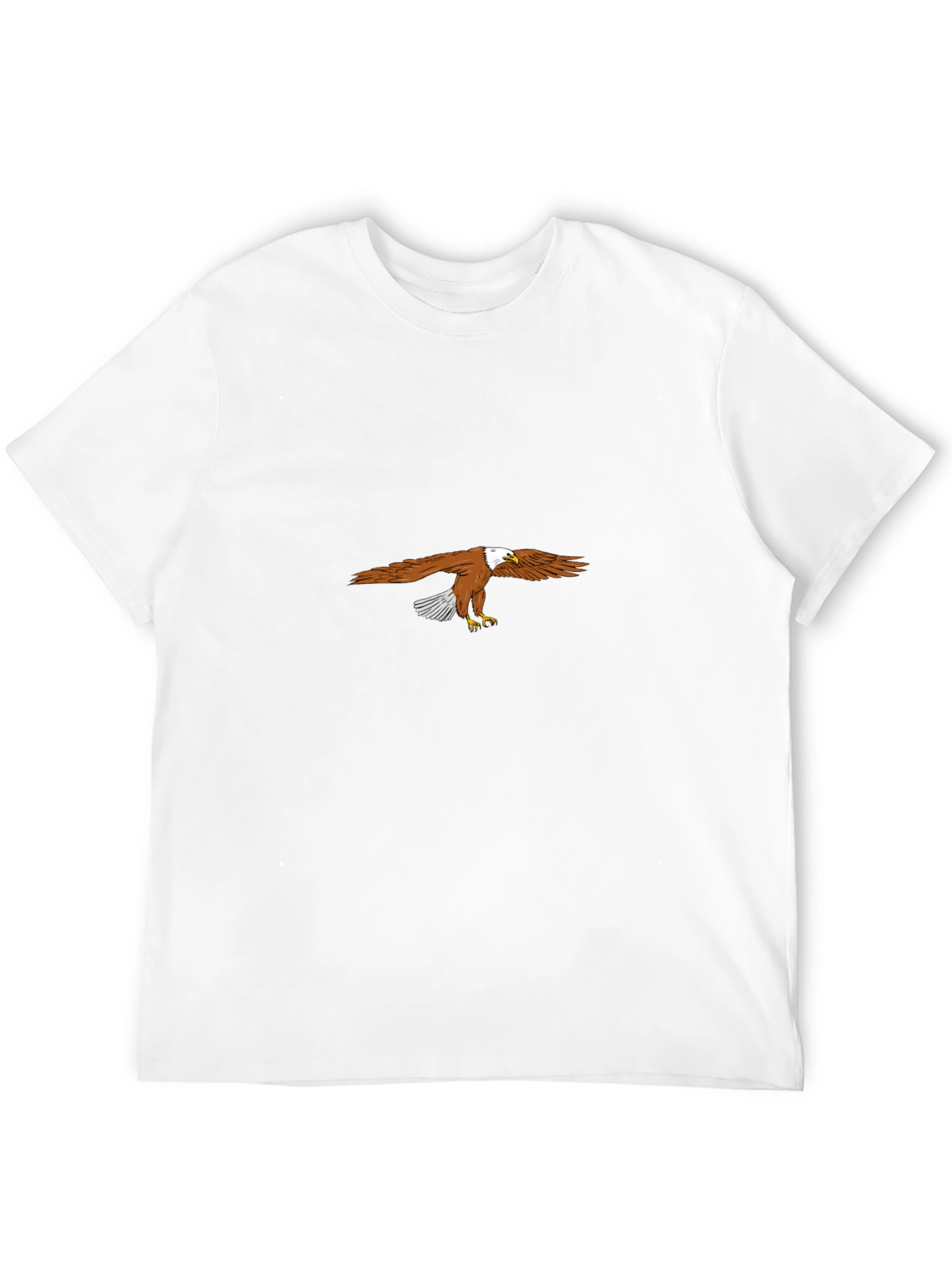 Eagle Graphic Black T-Shirt - Mens Casual Wear
