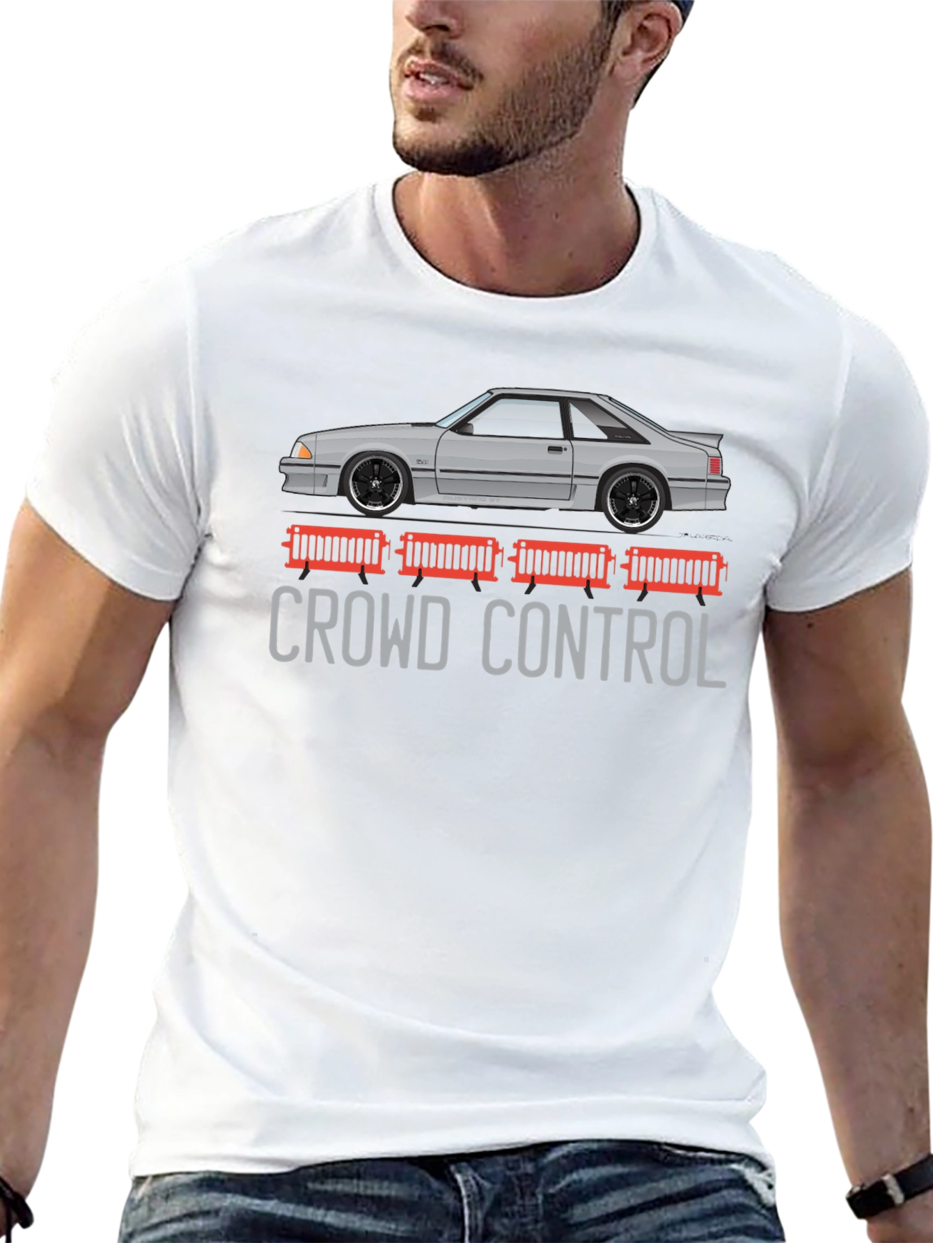 Crowd Control Mustang T-Shirt