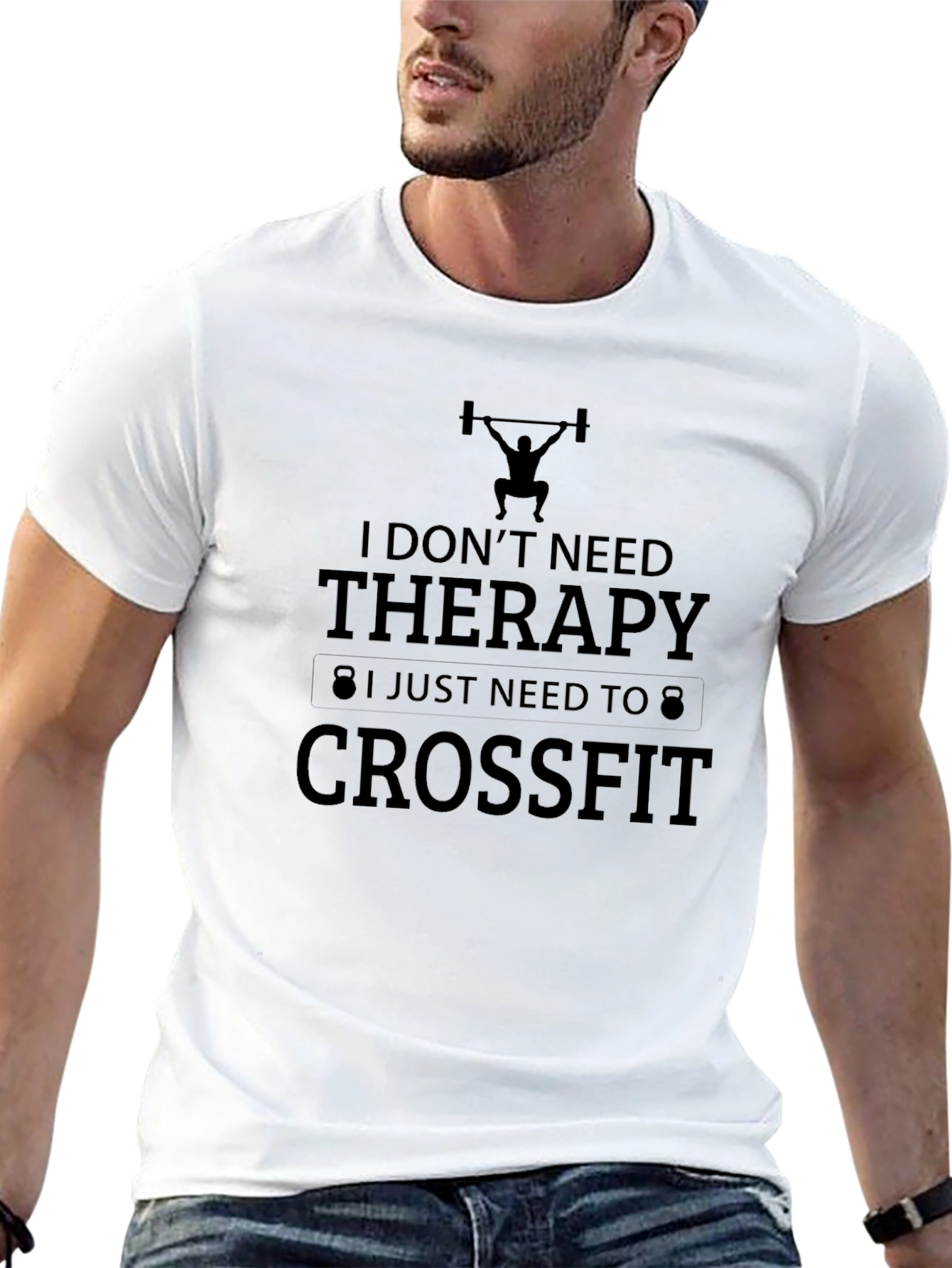 Crossfit Therapy T-Shirt - Fitness Motivation Tee