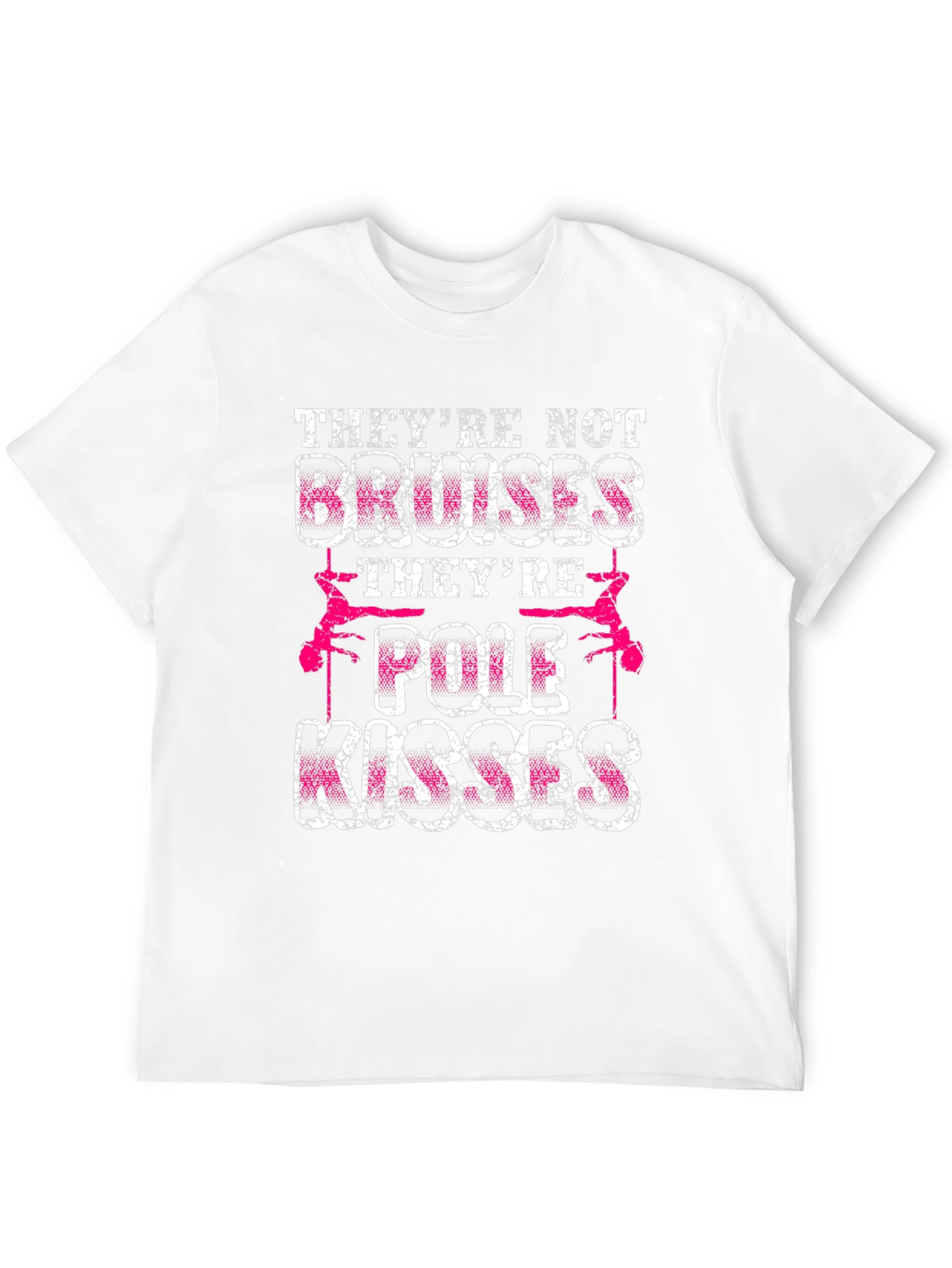 Pole Kisses Graphic T-Shirt - Funny Pole Dancing Tee