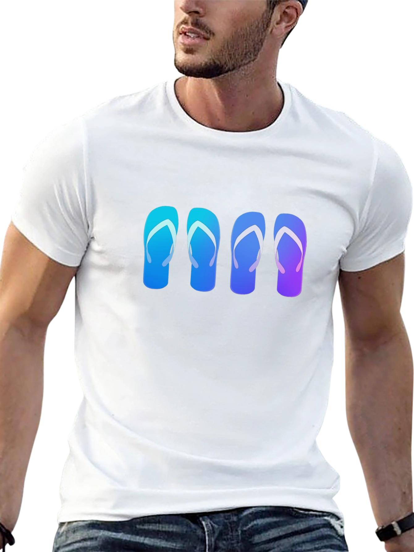 Flip Flop Graphic T-Shirt