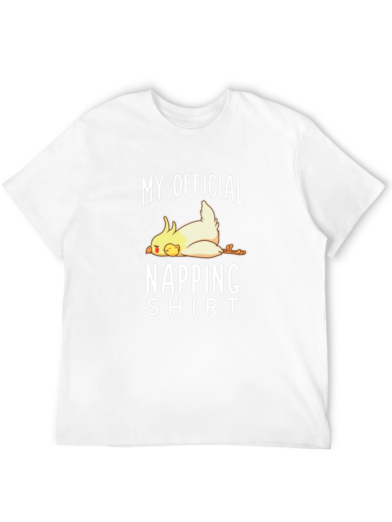 My Official Napping Shirt - Funny Cockatiel Tee