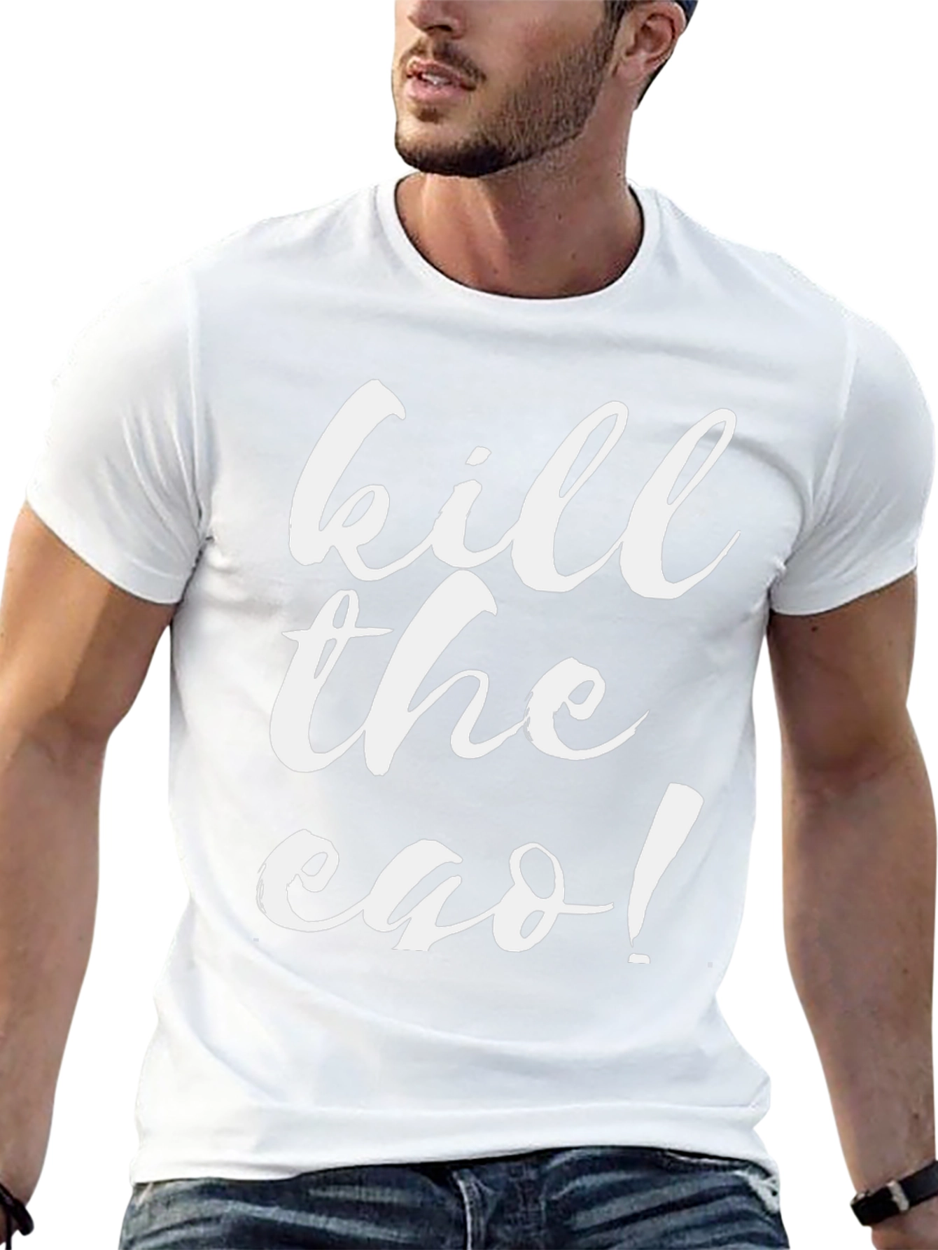 Kill the Ego Graphic T-Shirt - Trendy and Bold