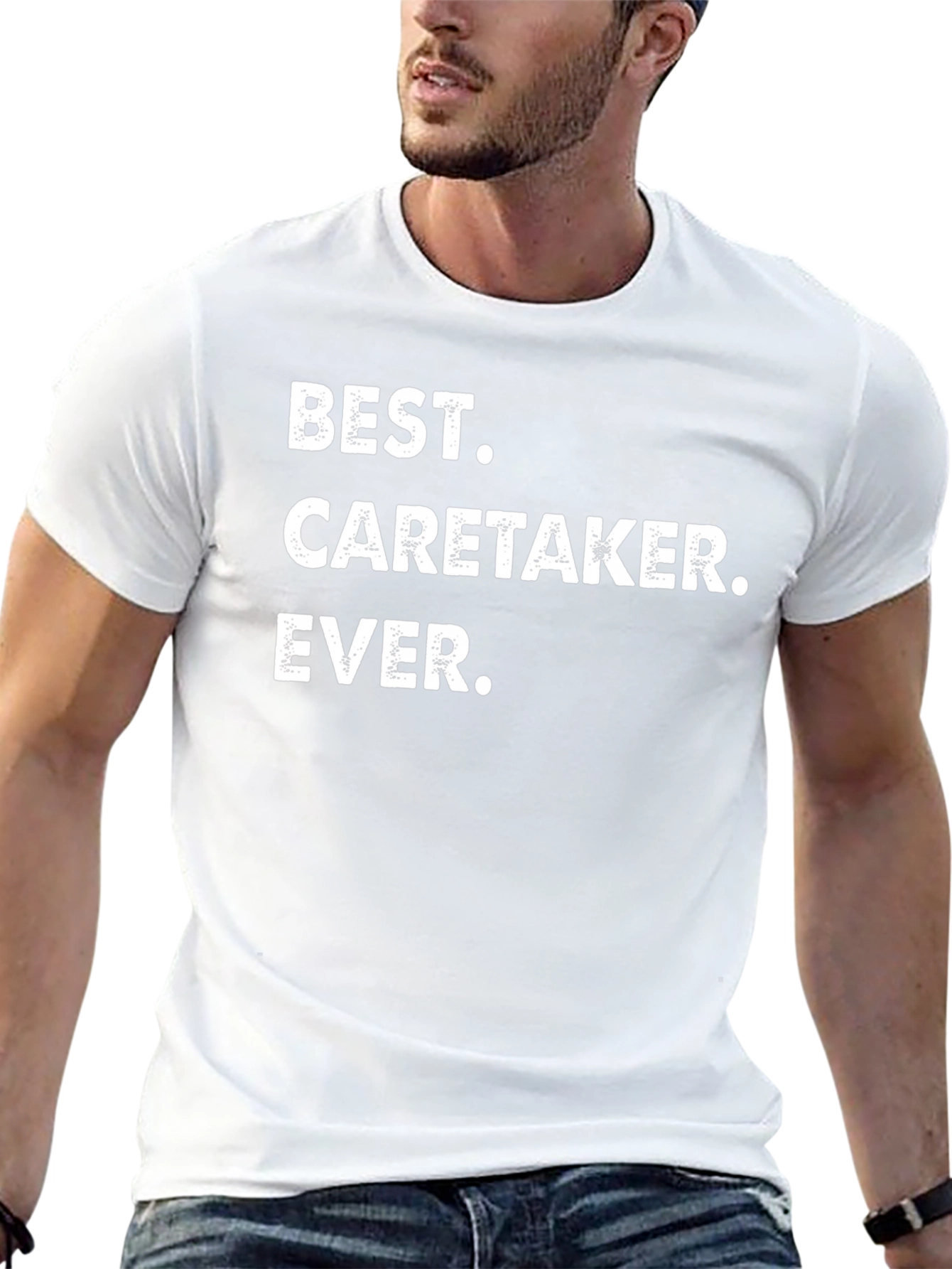 Best Caretaker Ever T-Shirt - Black