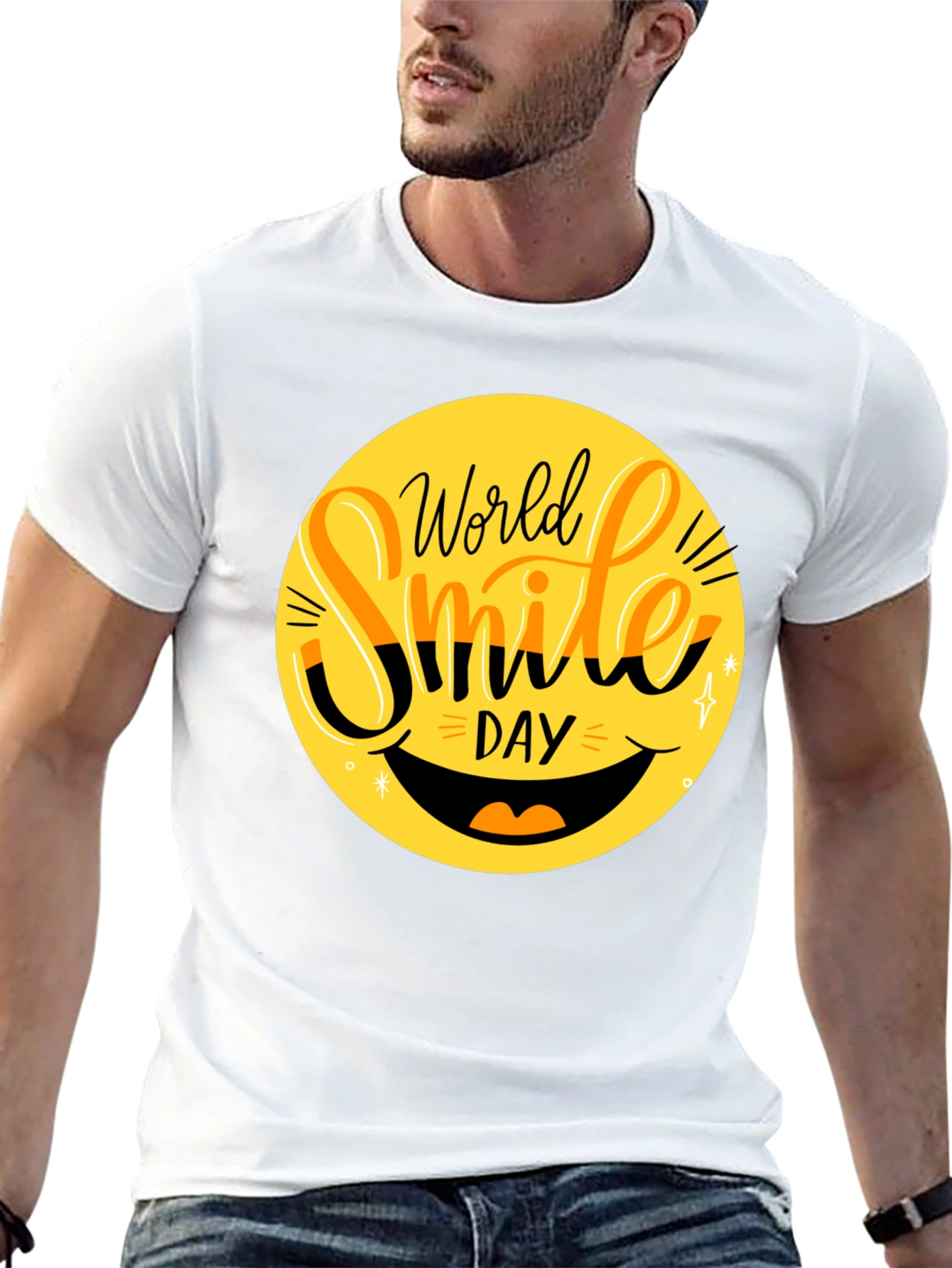 World Smile Day Graphic T-Shirt