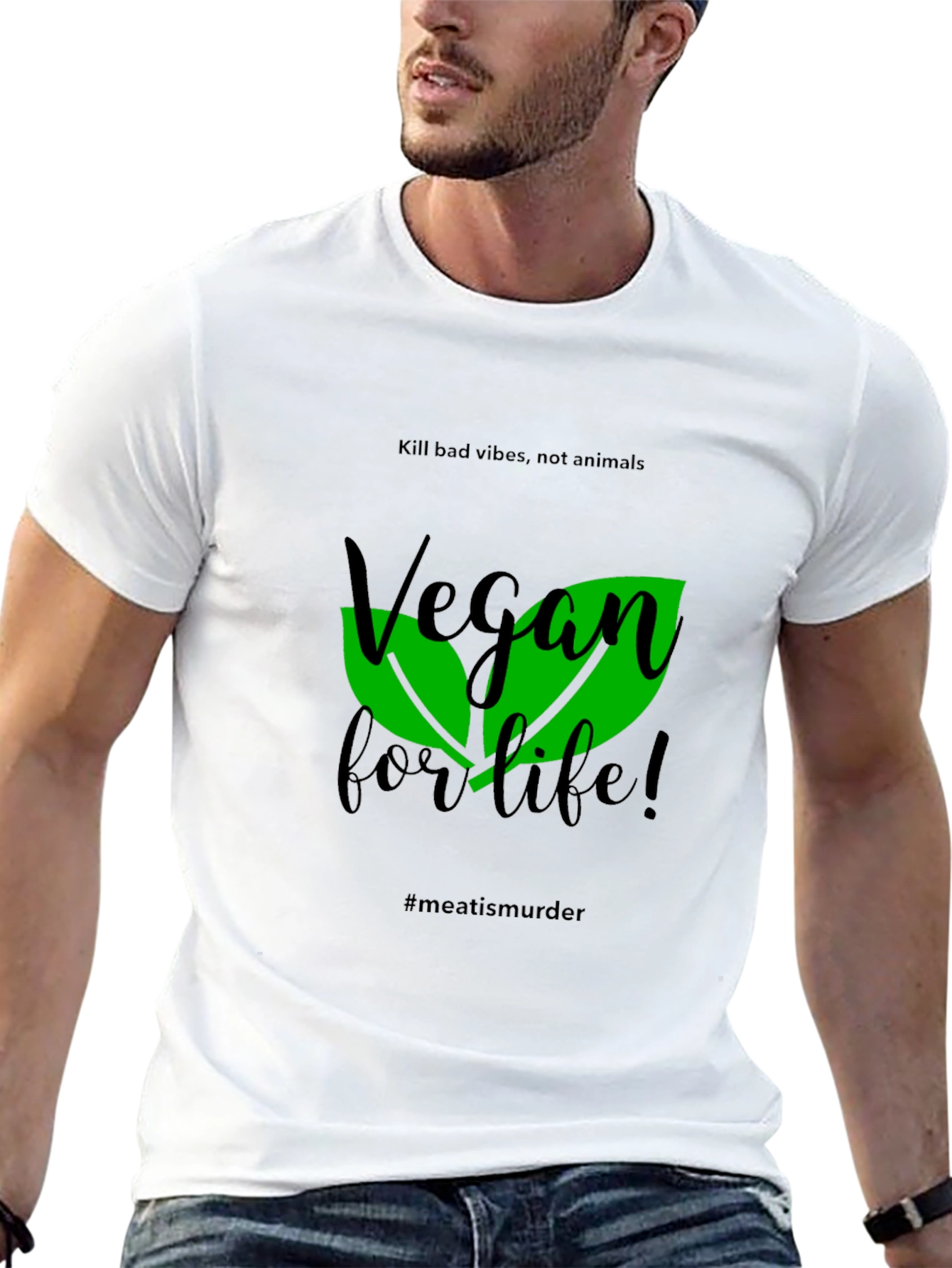 Vegan for Life Graphic Tee