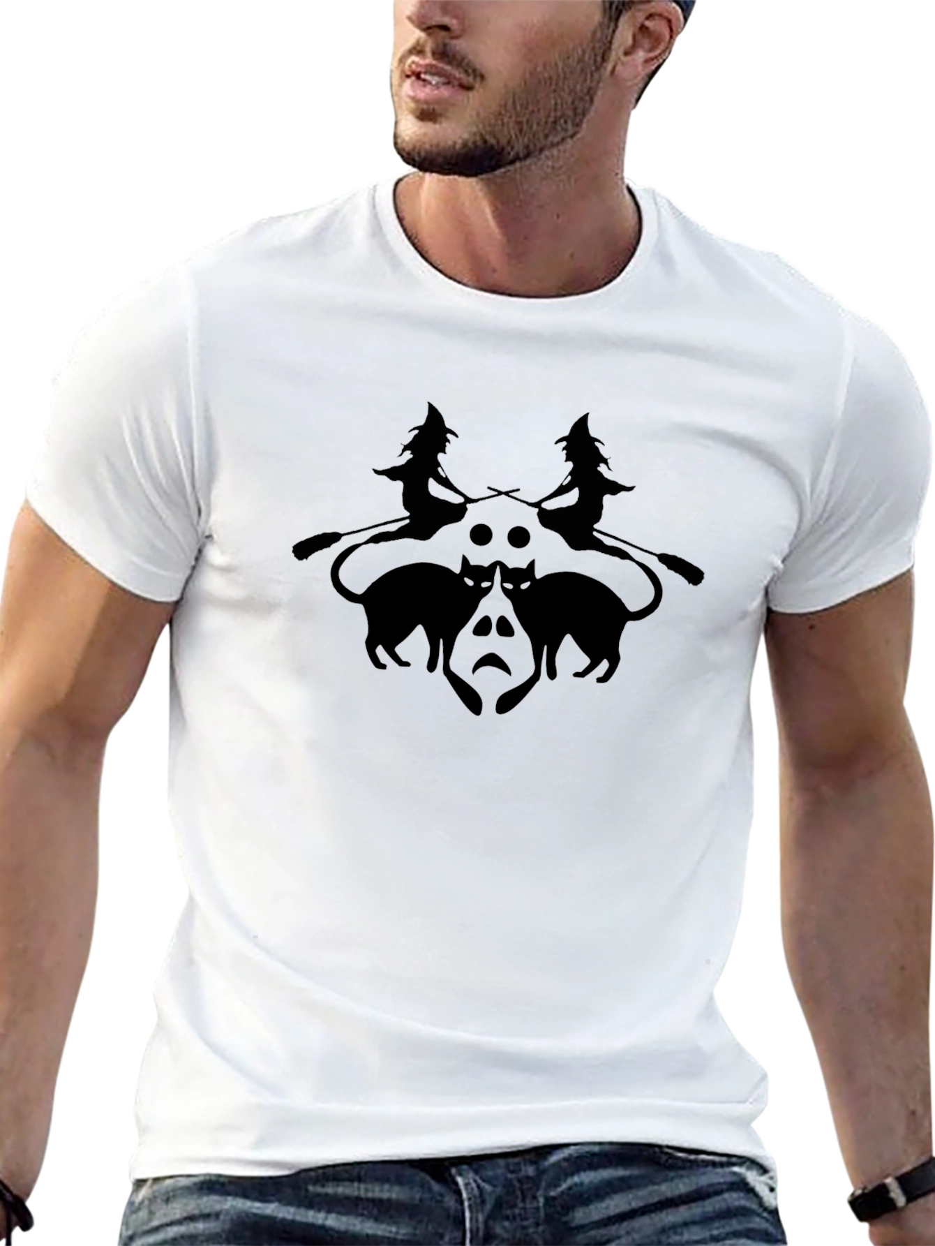 Witches and Cats Graphic Tee