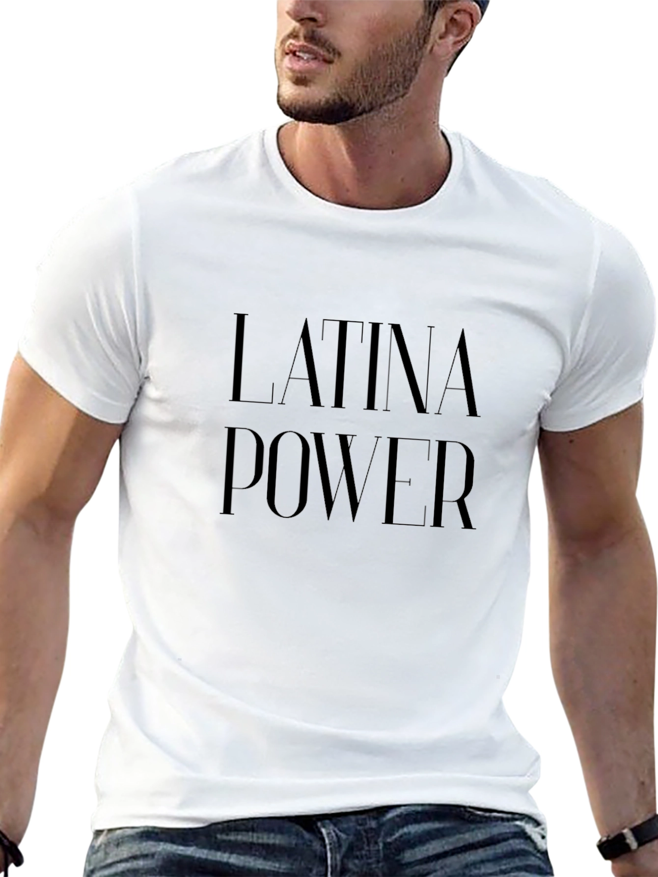 Latina Power Black T-Shirt