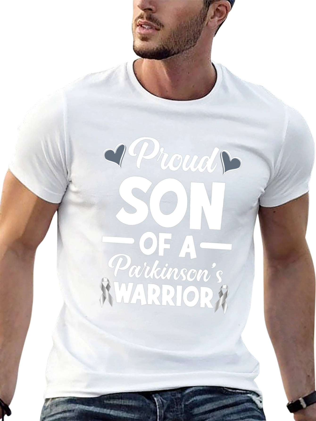 Proud Son Parkinsons Warrior T-Shirt