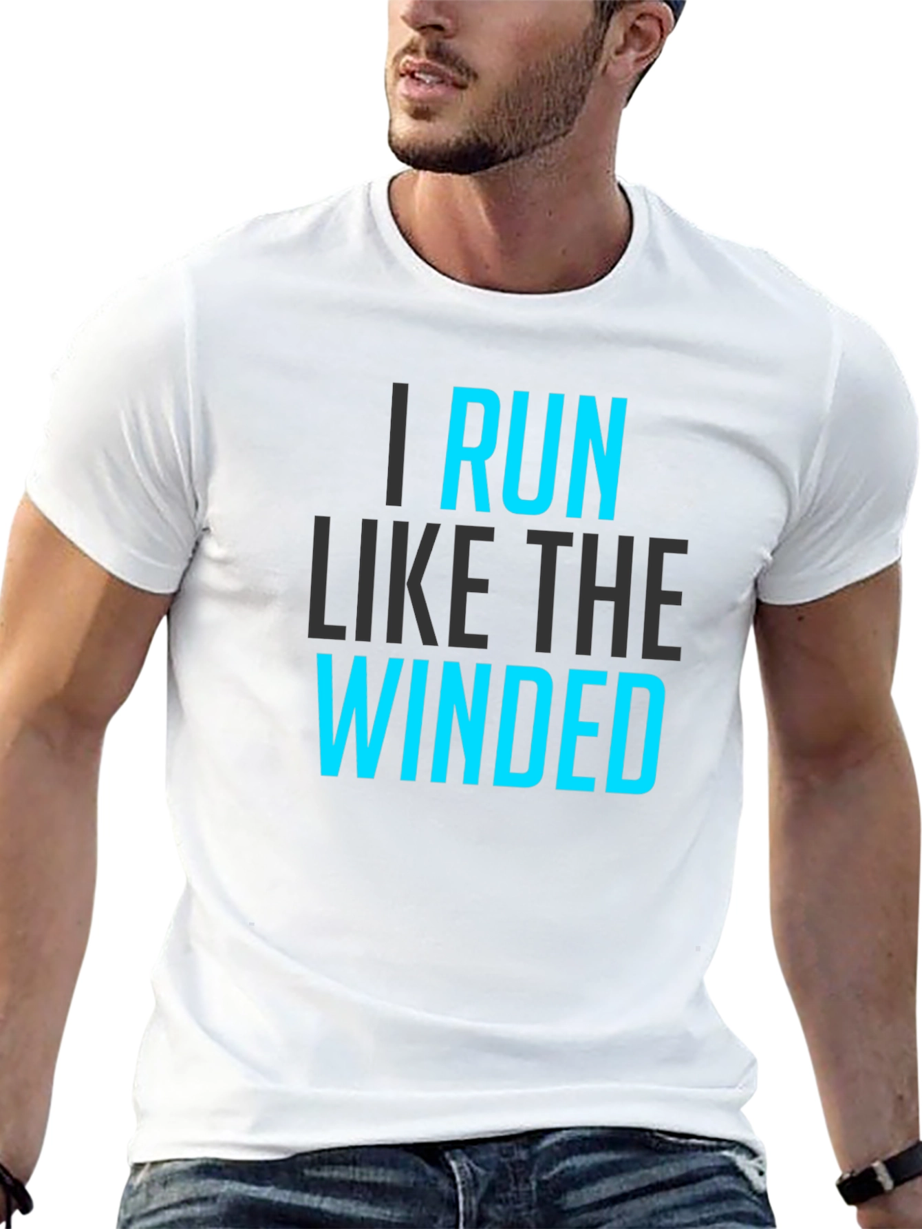 I Run Like The Winded Graphic T-Shirt