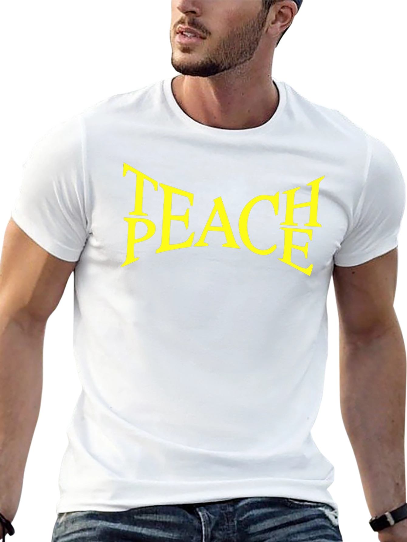 Teach Peace Graphic T-Shirt