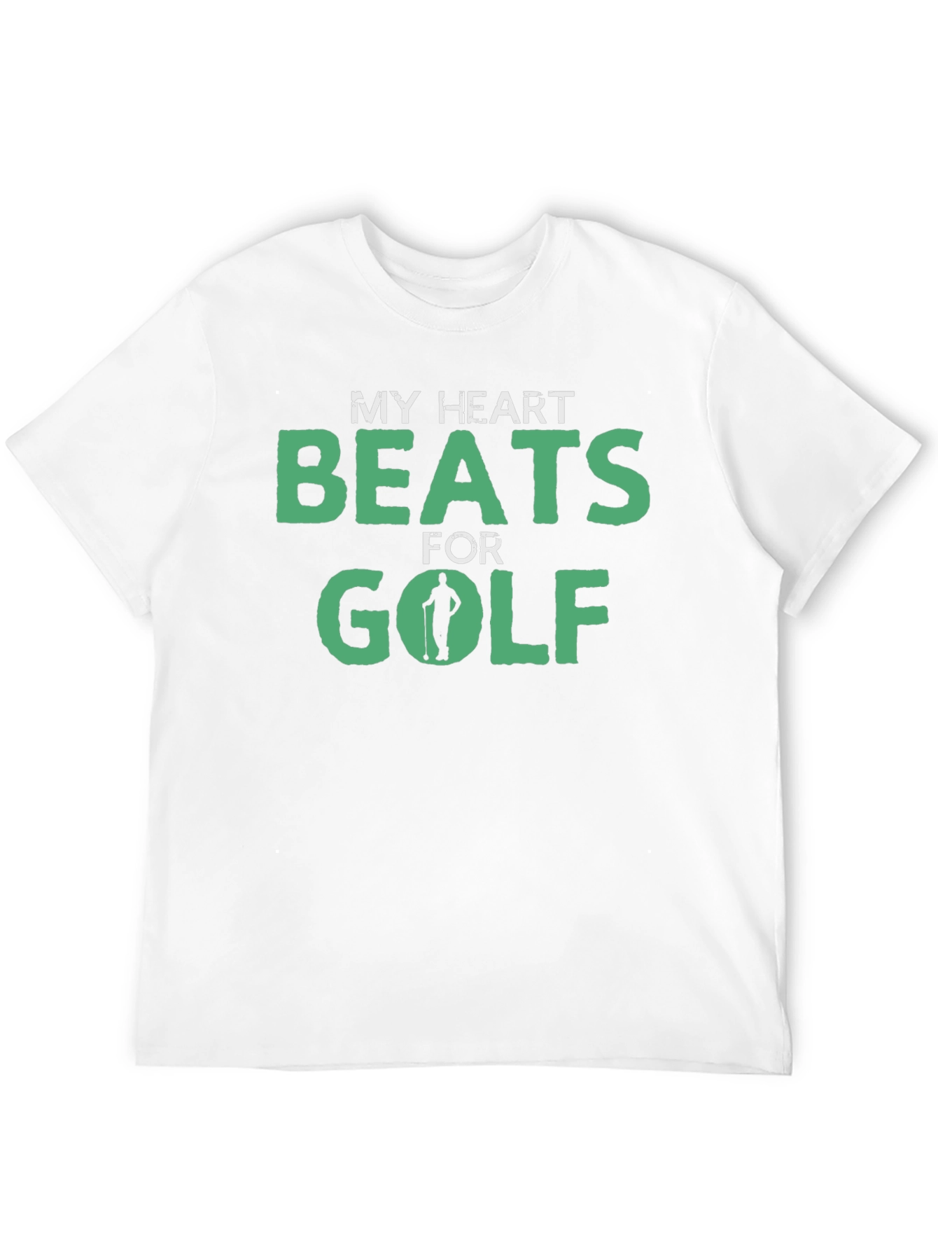 My Heart Beats for Golf Graphic T-Shirt