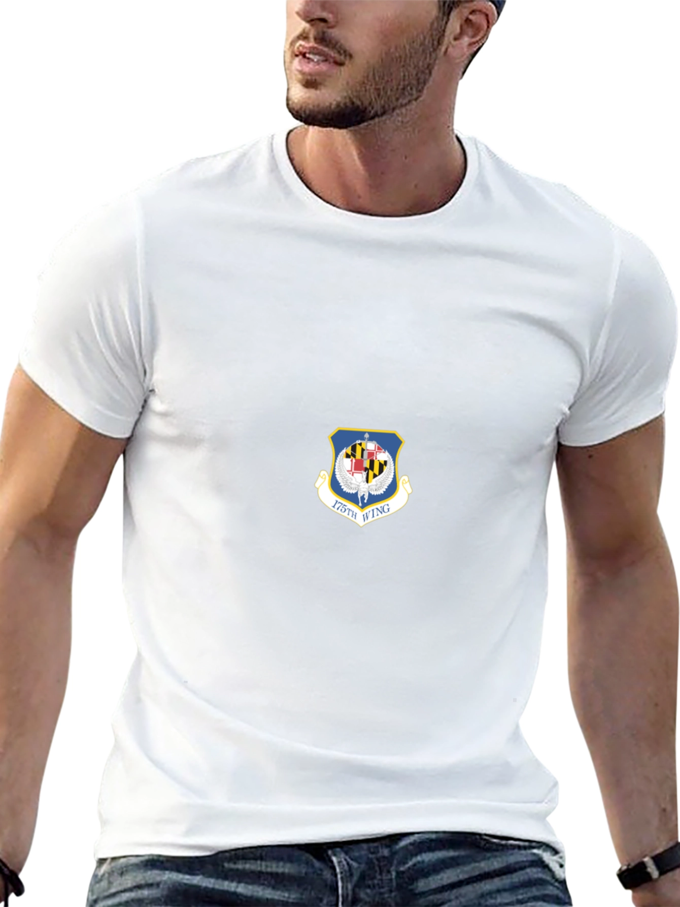 175th Wing Black Tee