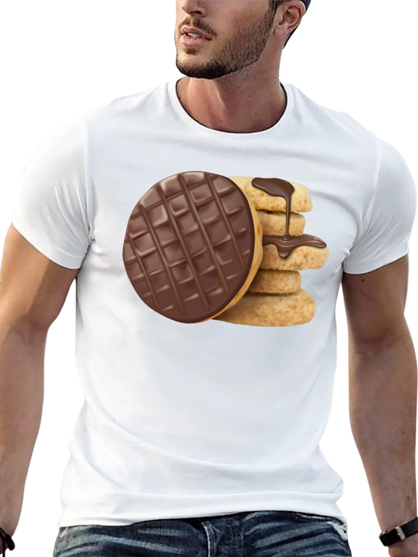 Chocolate Cookie Stack T-Shirt
