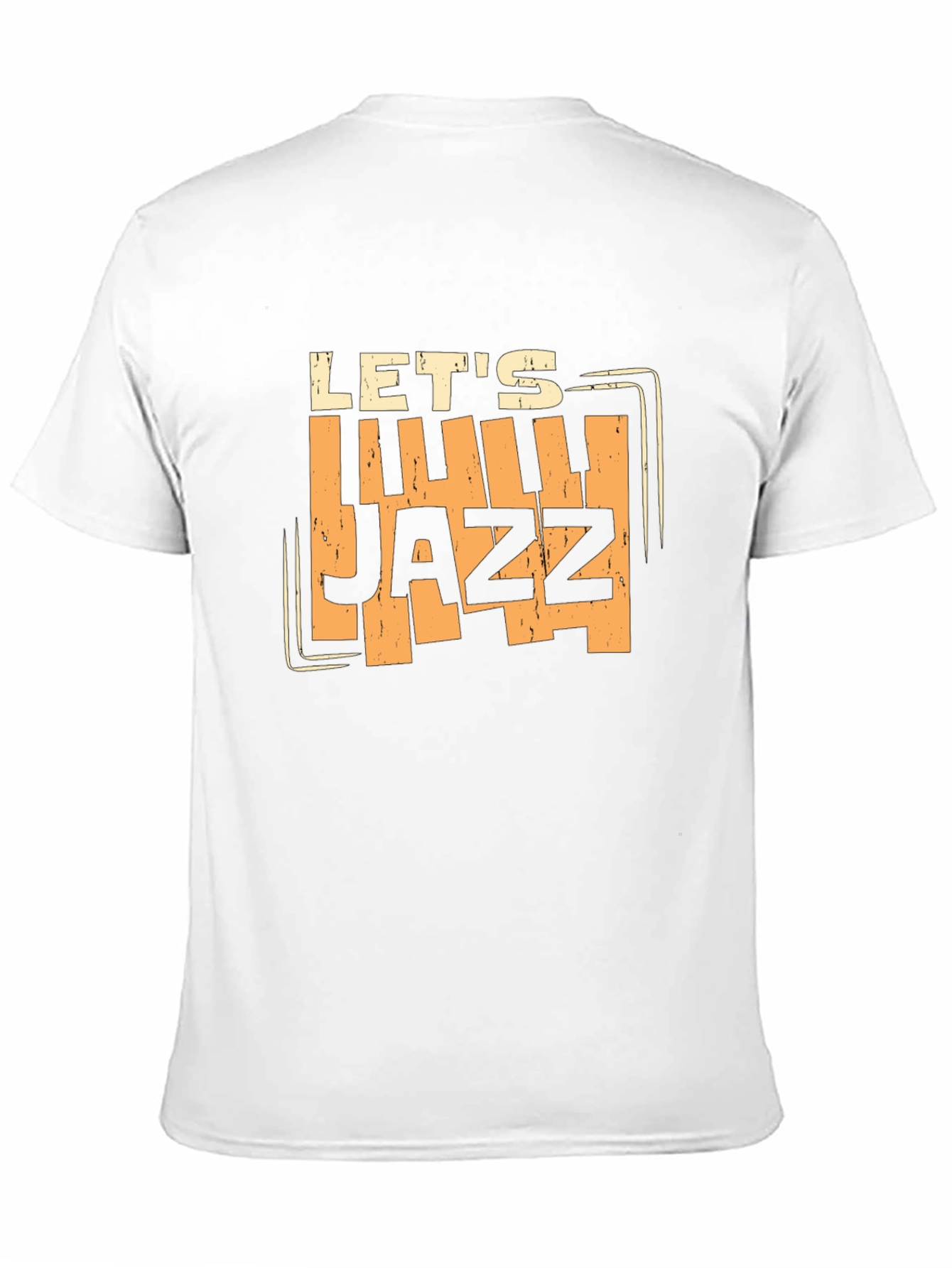 Lets Jazz Black Graphic Tee - Music Lover
