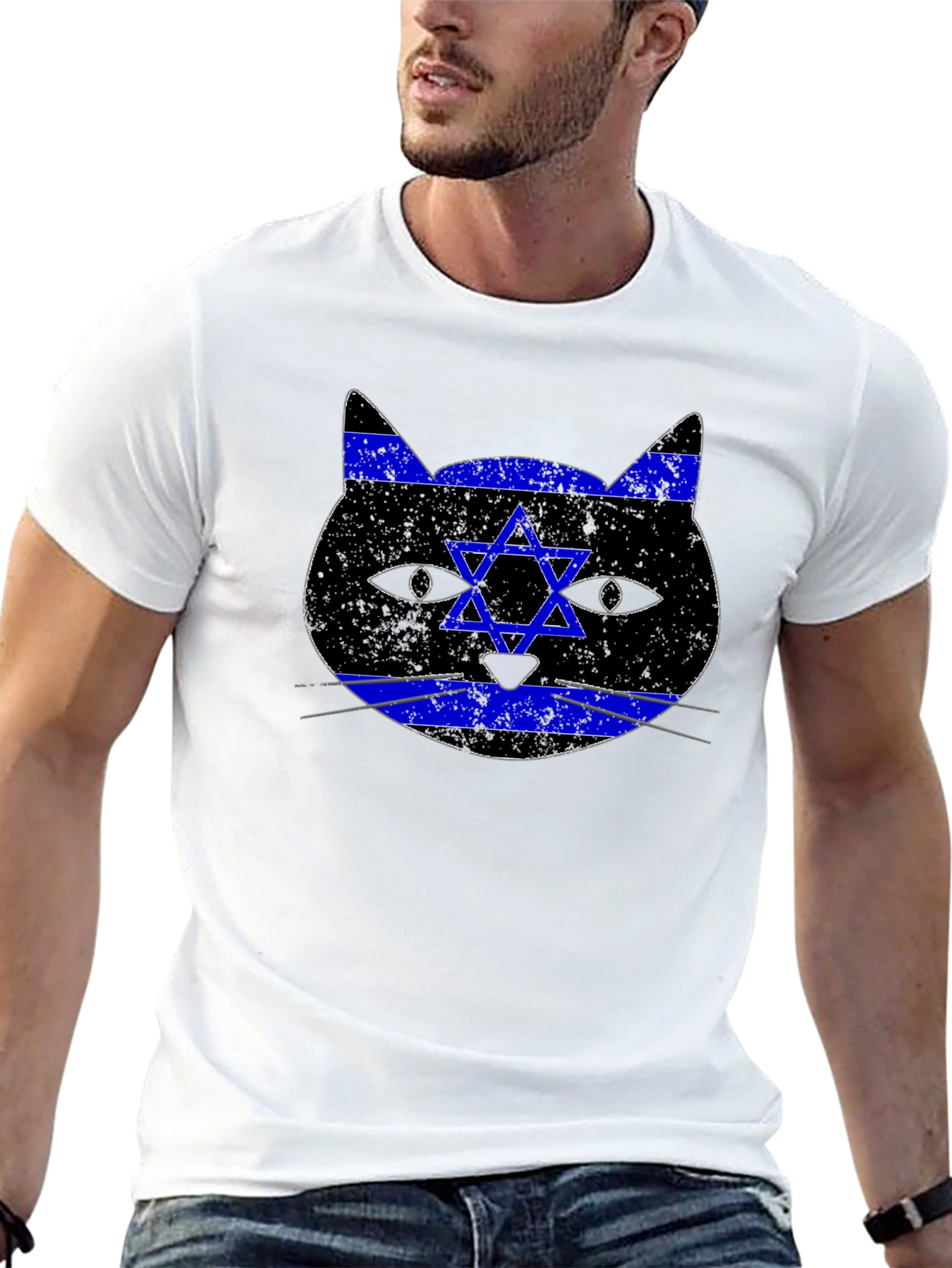 Cat of David Graphic T-Shirt