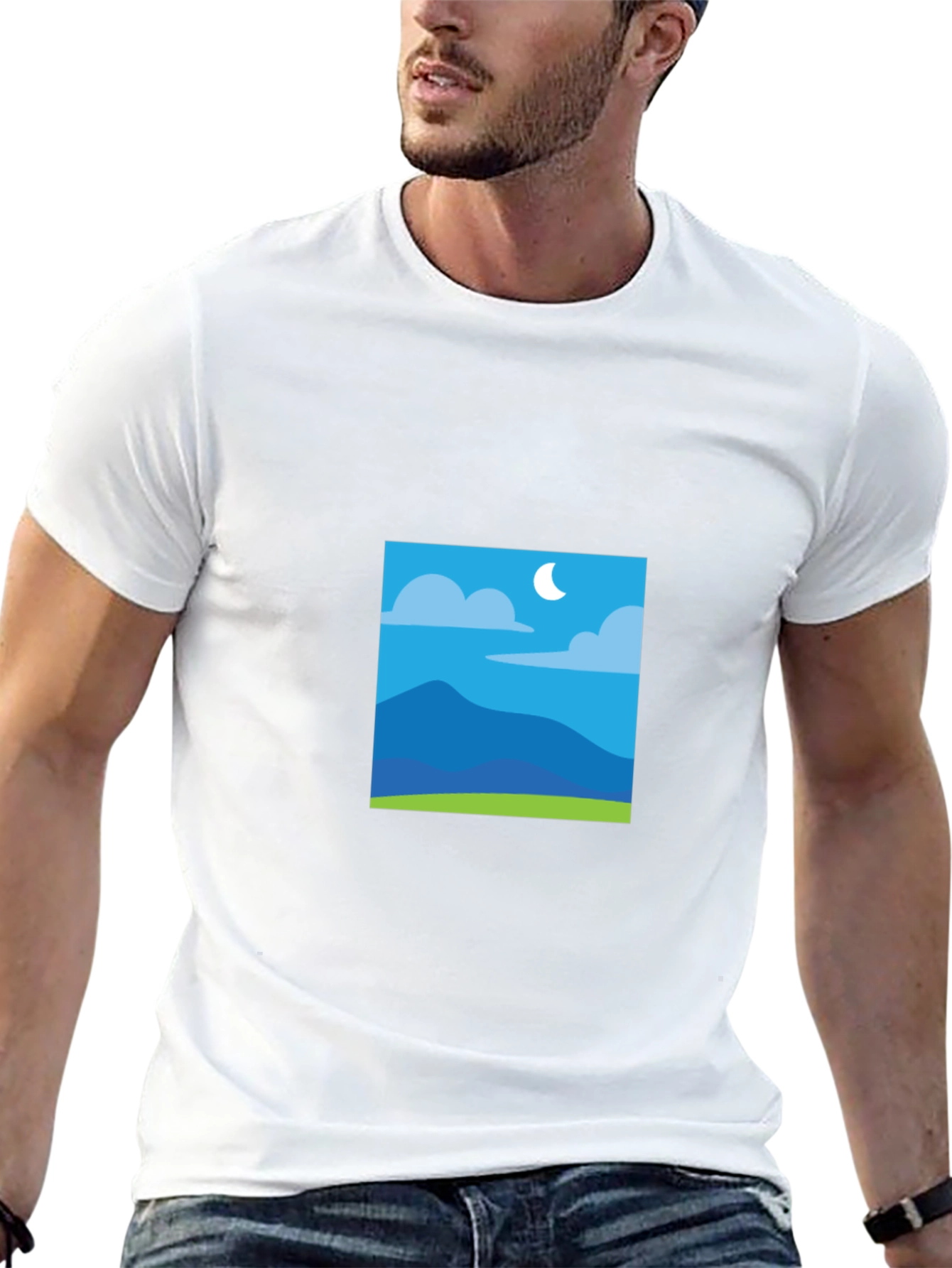 Mountain Moon Black Tee