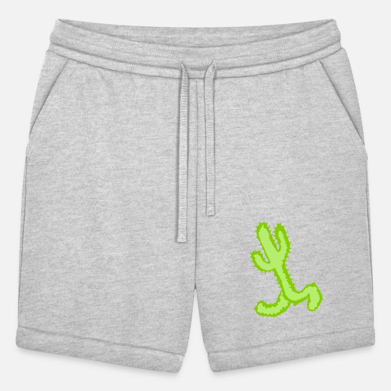 Cacti Desert Man Running Fast Funny Running Funny