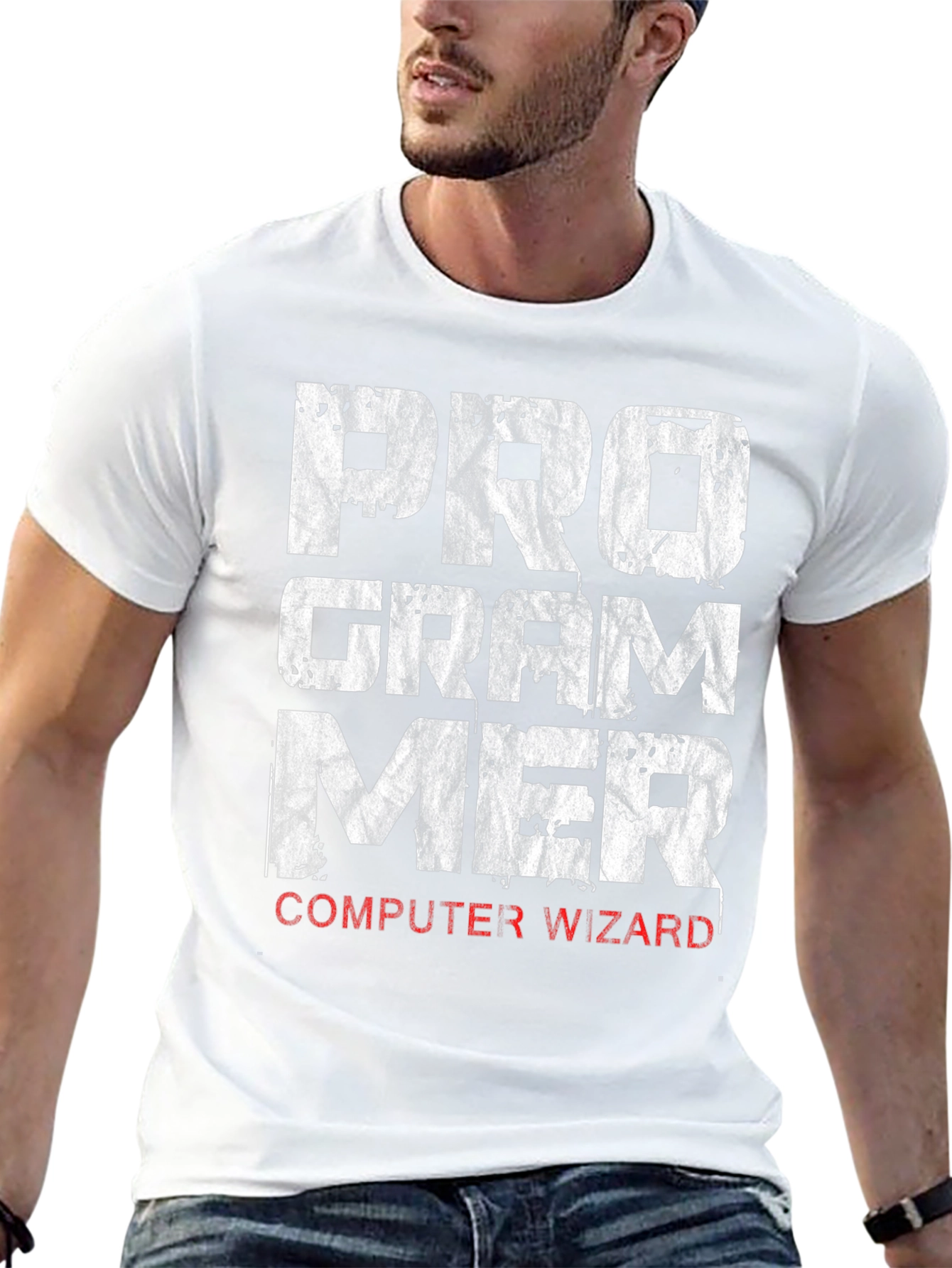 Programmer Computer Wizard Graphic T-Shirt