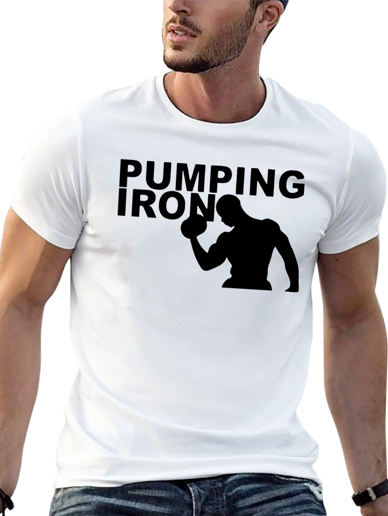 Pumping Iron Graphic T-Shirt