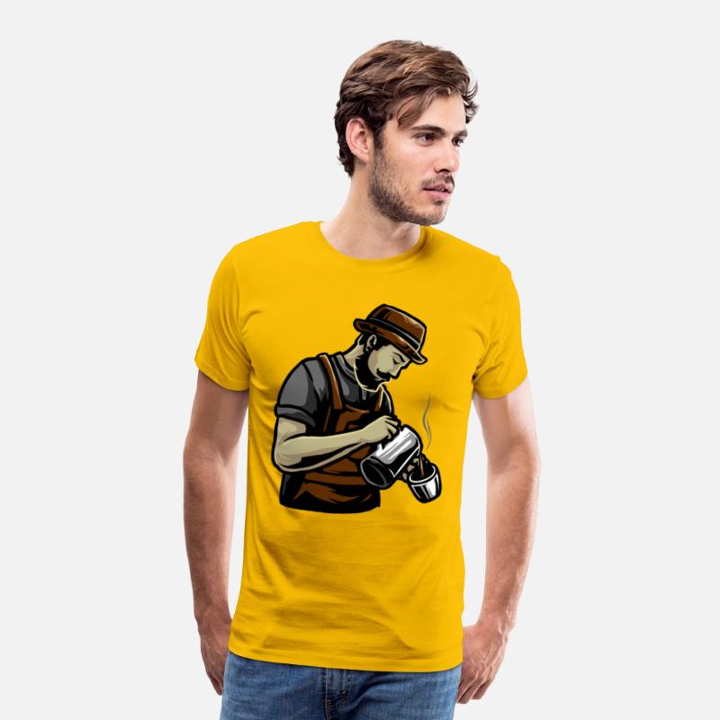 Coffee shop logo on transparent background PNG