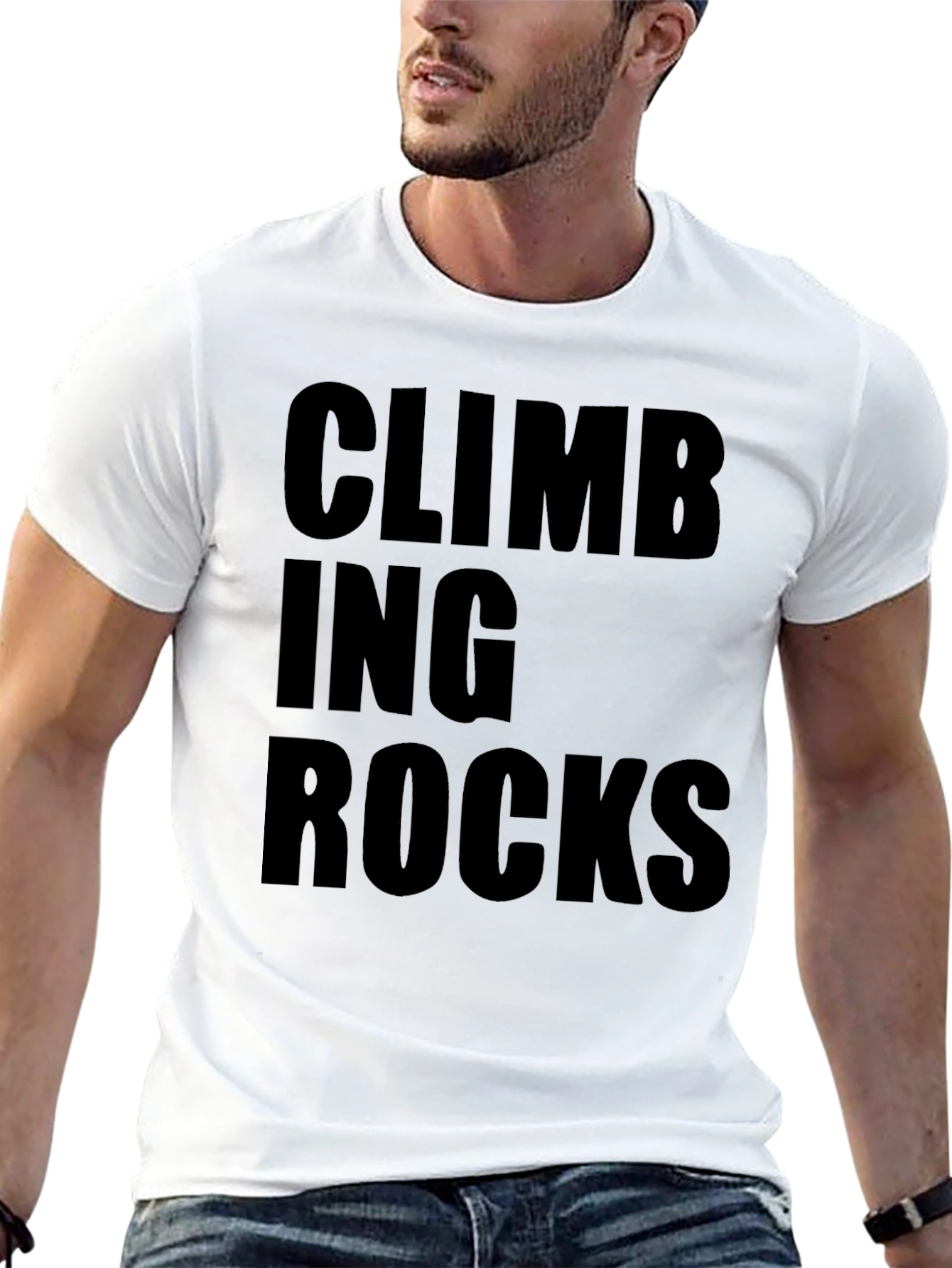 Climbing Rocks Graphic T-Shirt