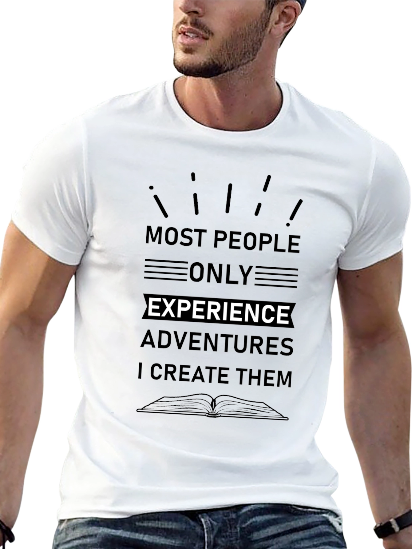 Most People Only Experience Black T-Shirt