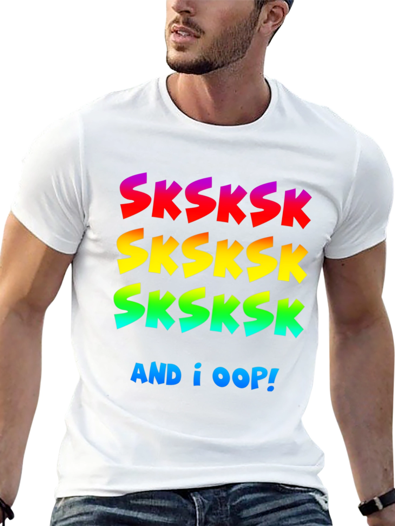 VSCO Girl SKSKSK Black Graphic T-Shirt