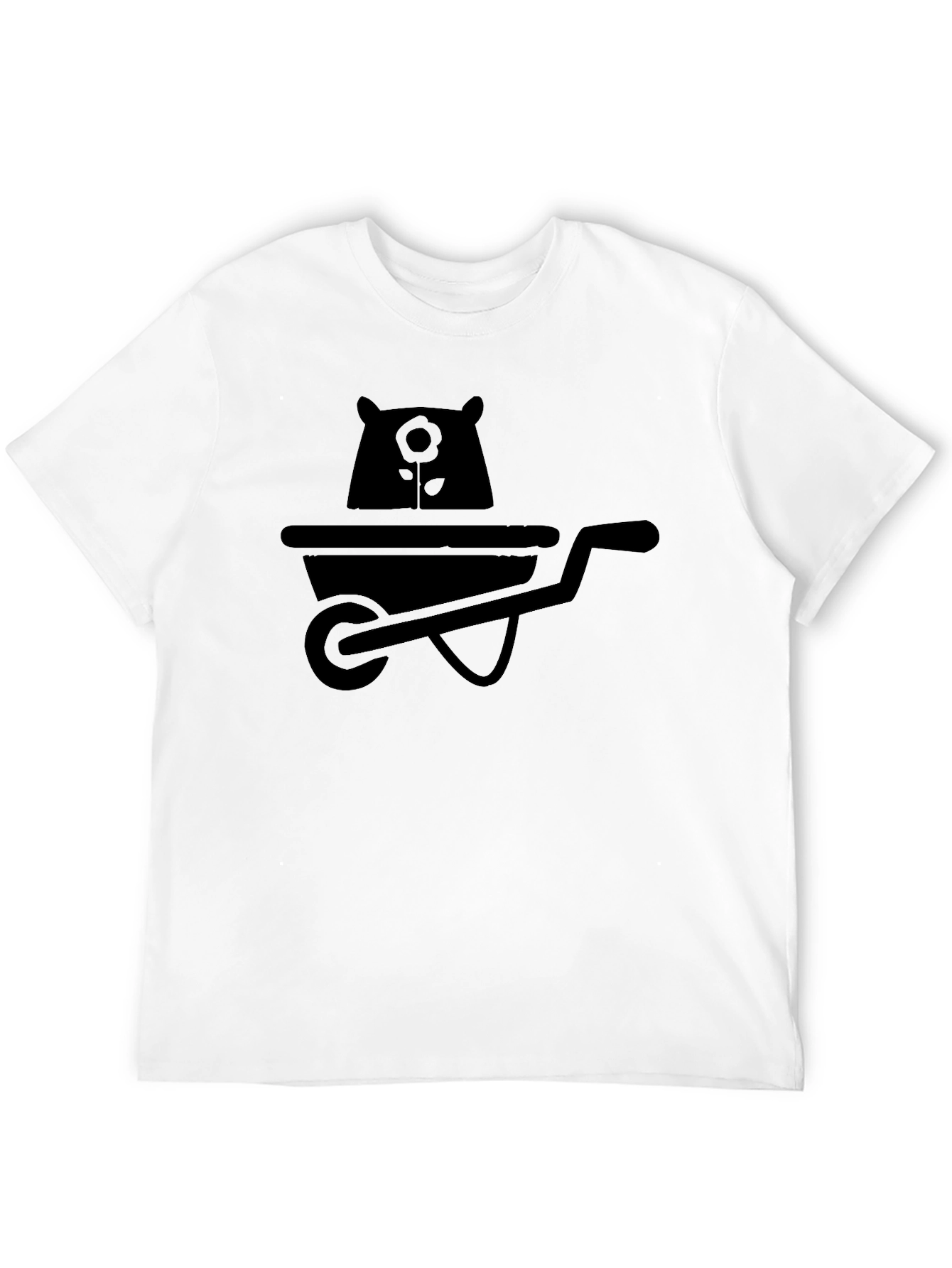 Wheelbarrow Bear Graphic Tee