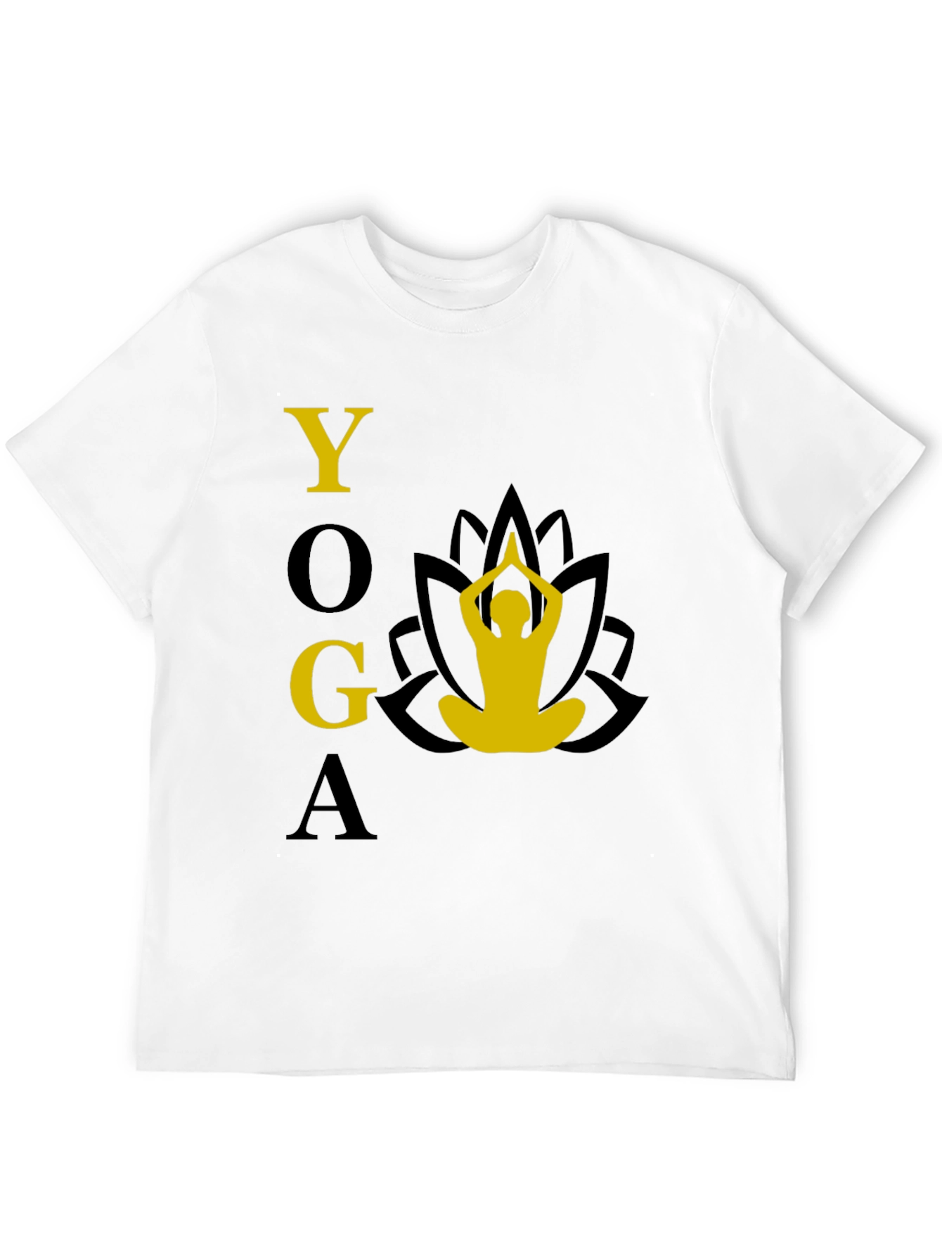 Yoga Graphic T-Shirt - Meditative Style