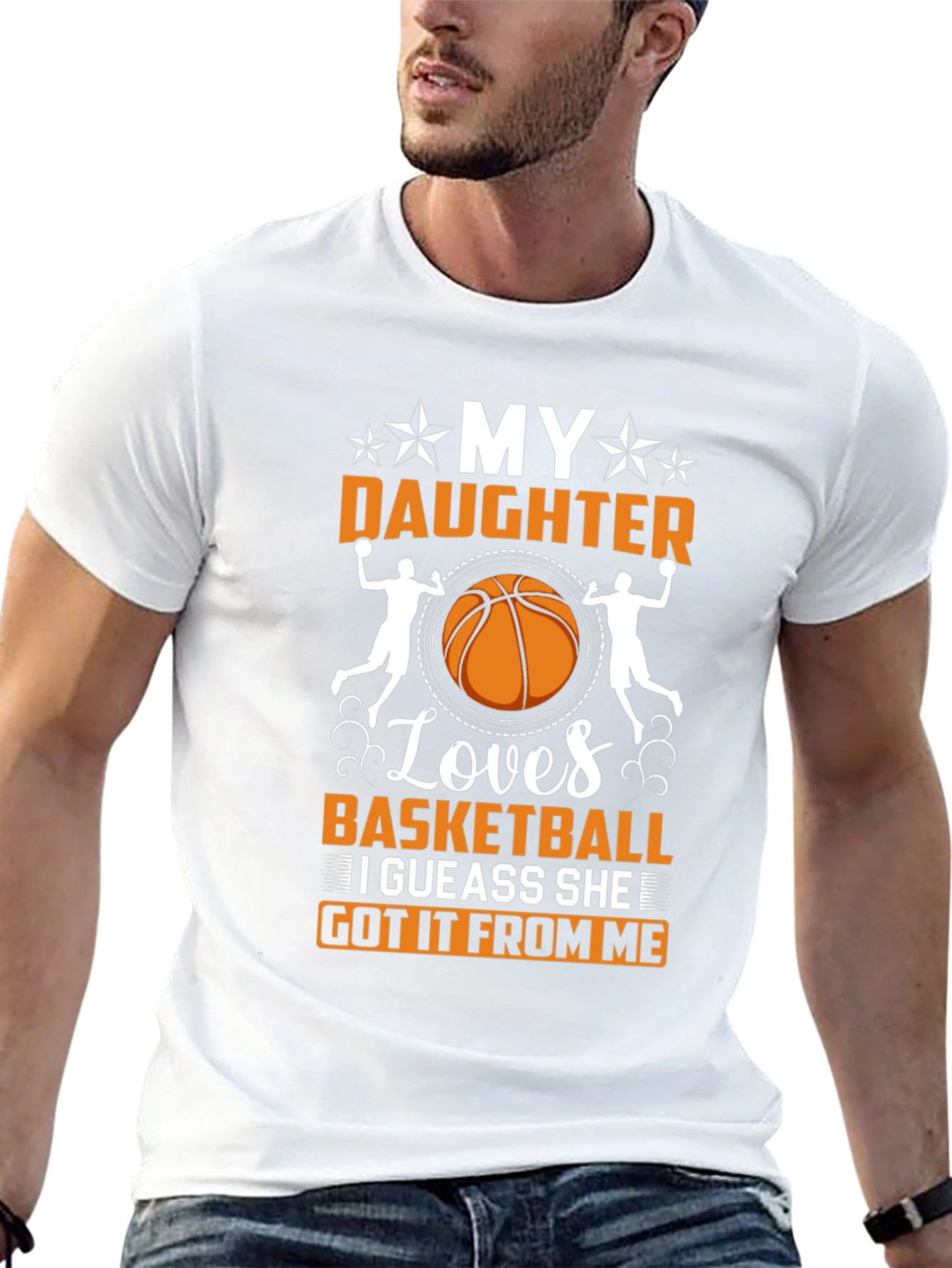 My Daughter Loves Basketball T-Shirt