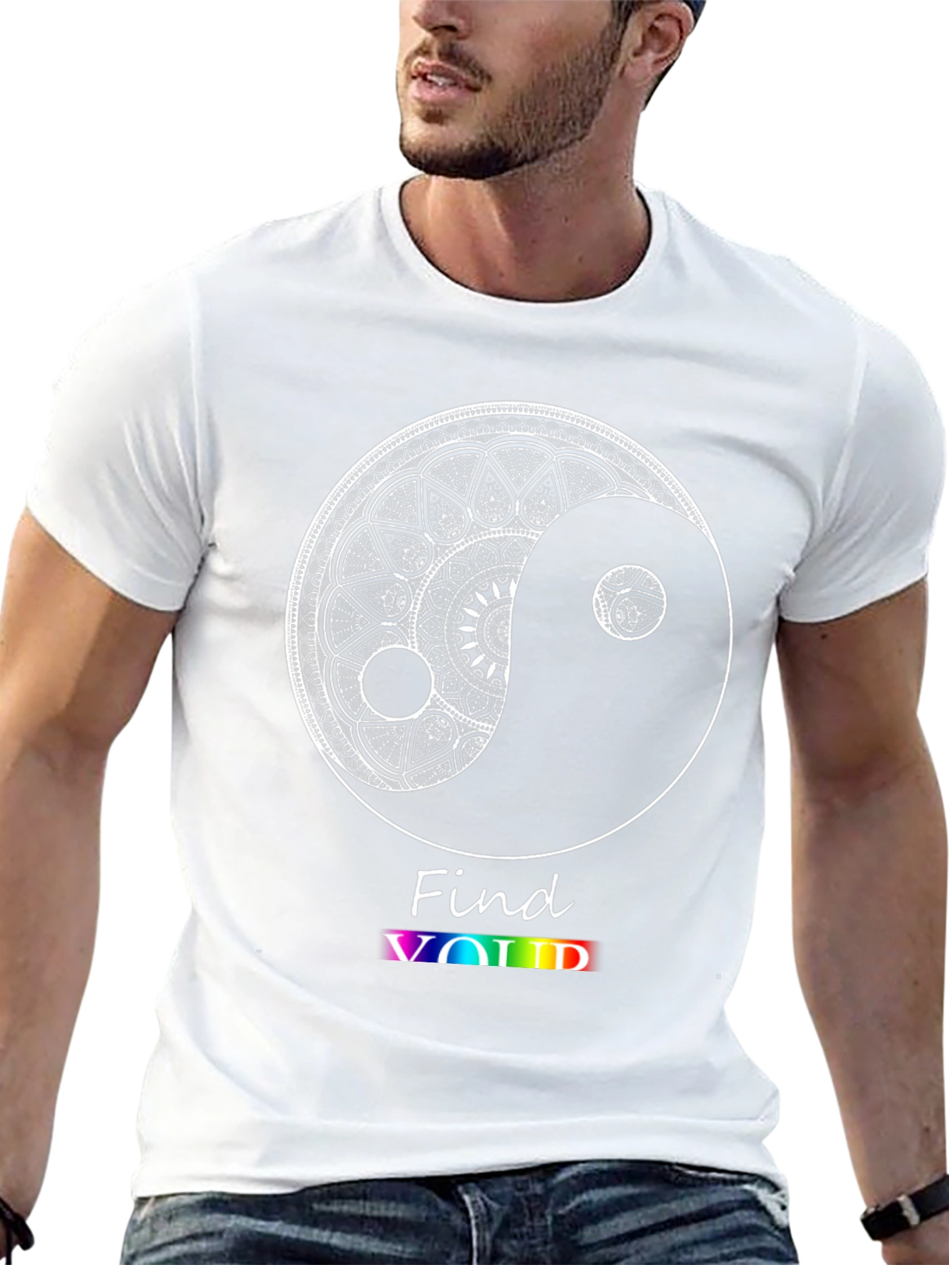 Yin Yang Mandala T-Shirt - Find Void