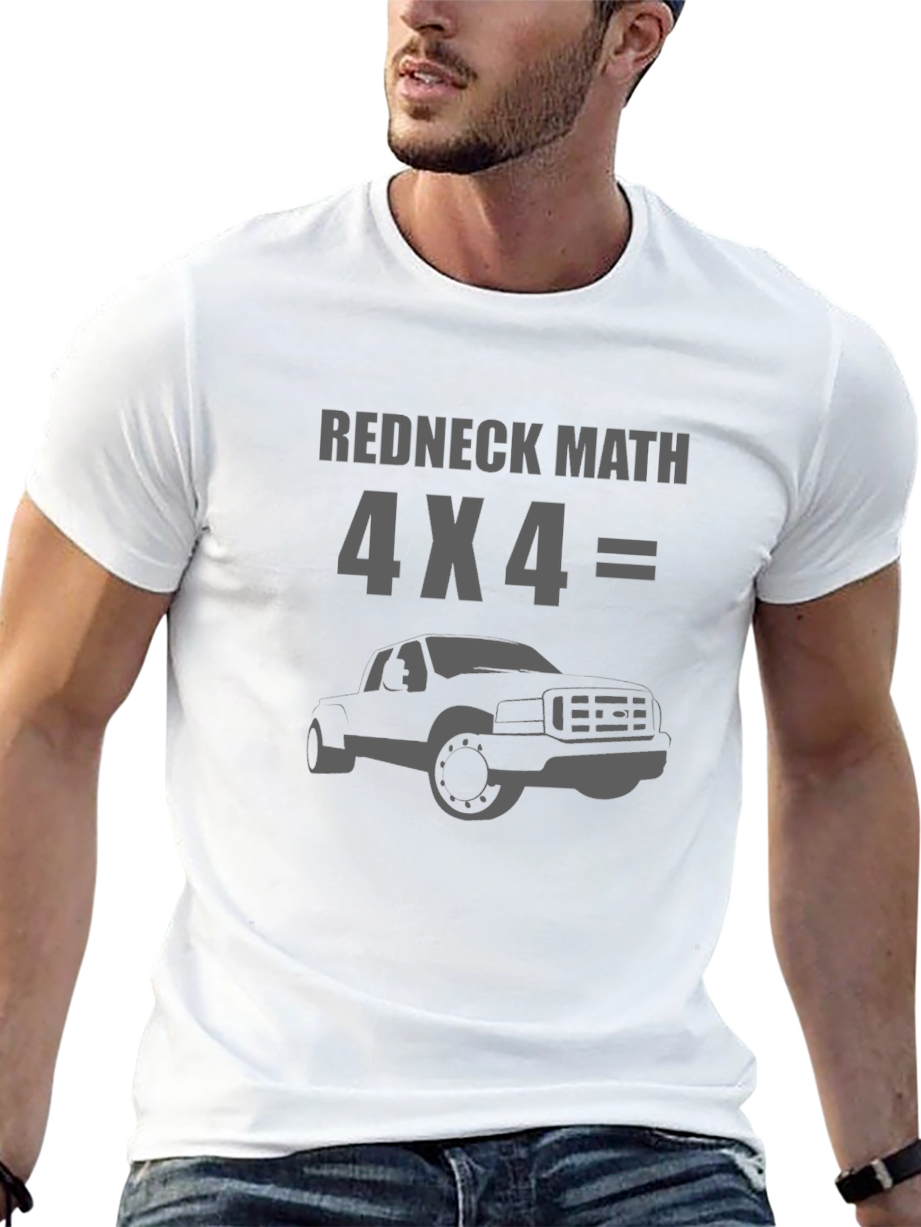 Redneck Math 4x4 Truck T-Shirt