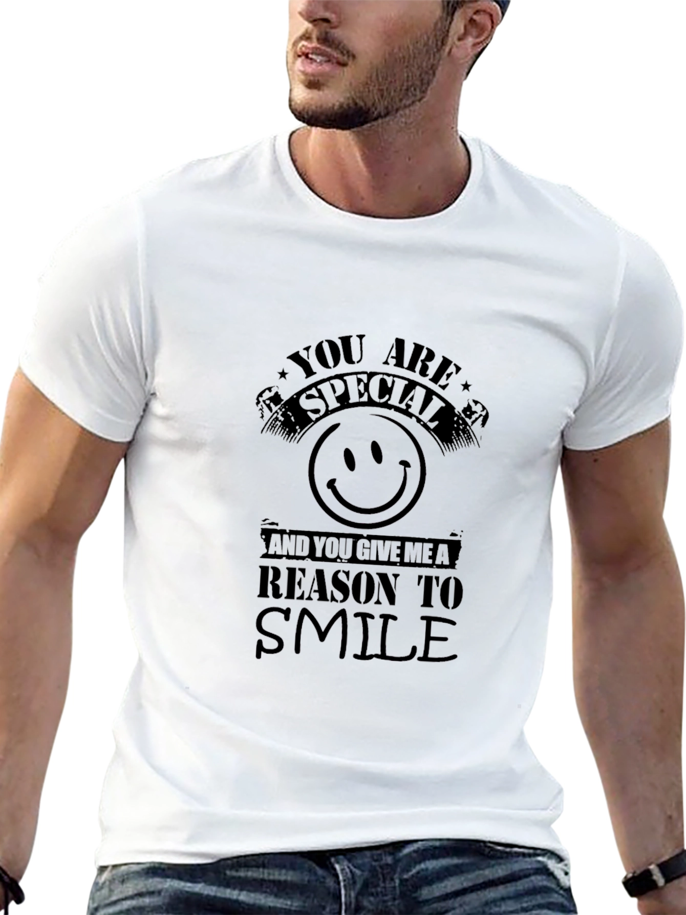 You Are Special Smile Graphic T-Shirt