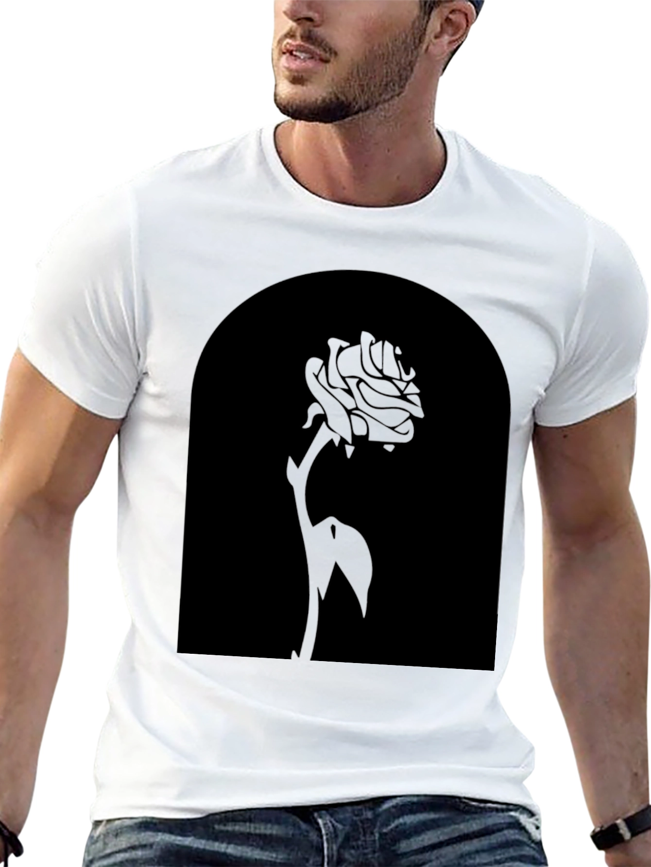 Dark Rose Graphic Tee