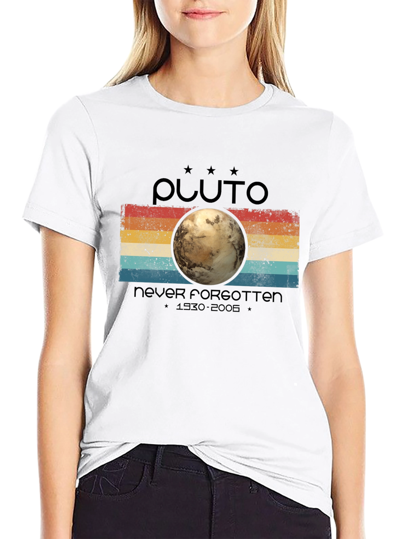 Pluto Never Forgotten Graphic Tee