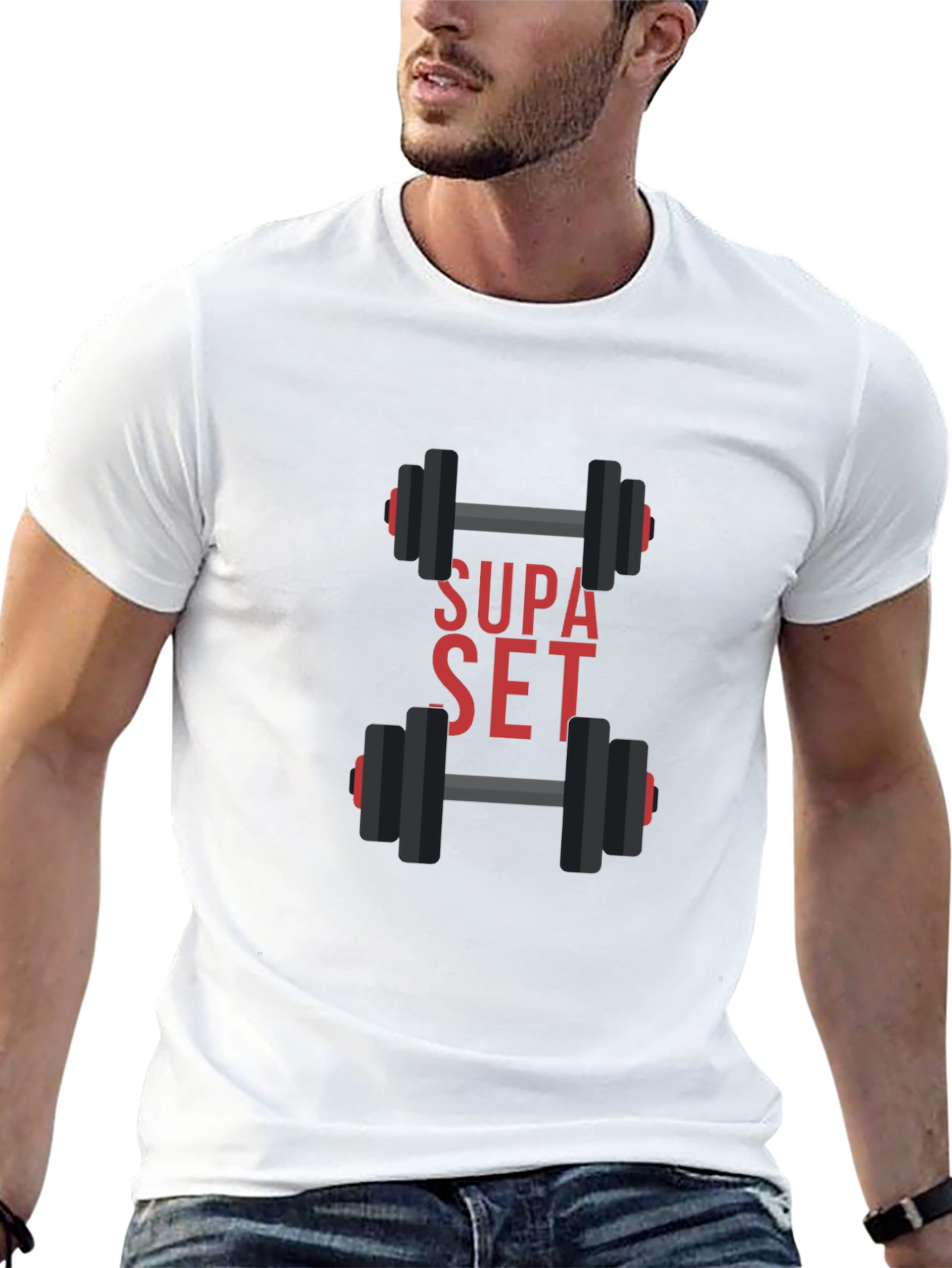 Supa Set T-Shirt - Fitness Workout Apparel