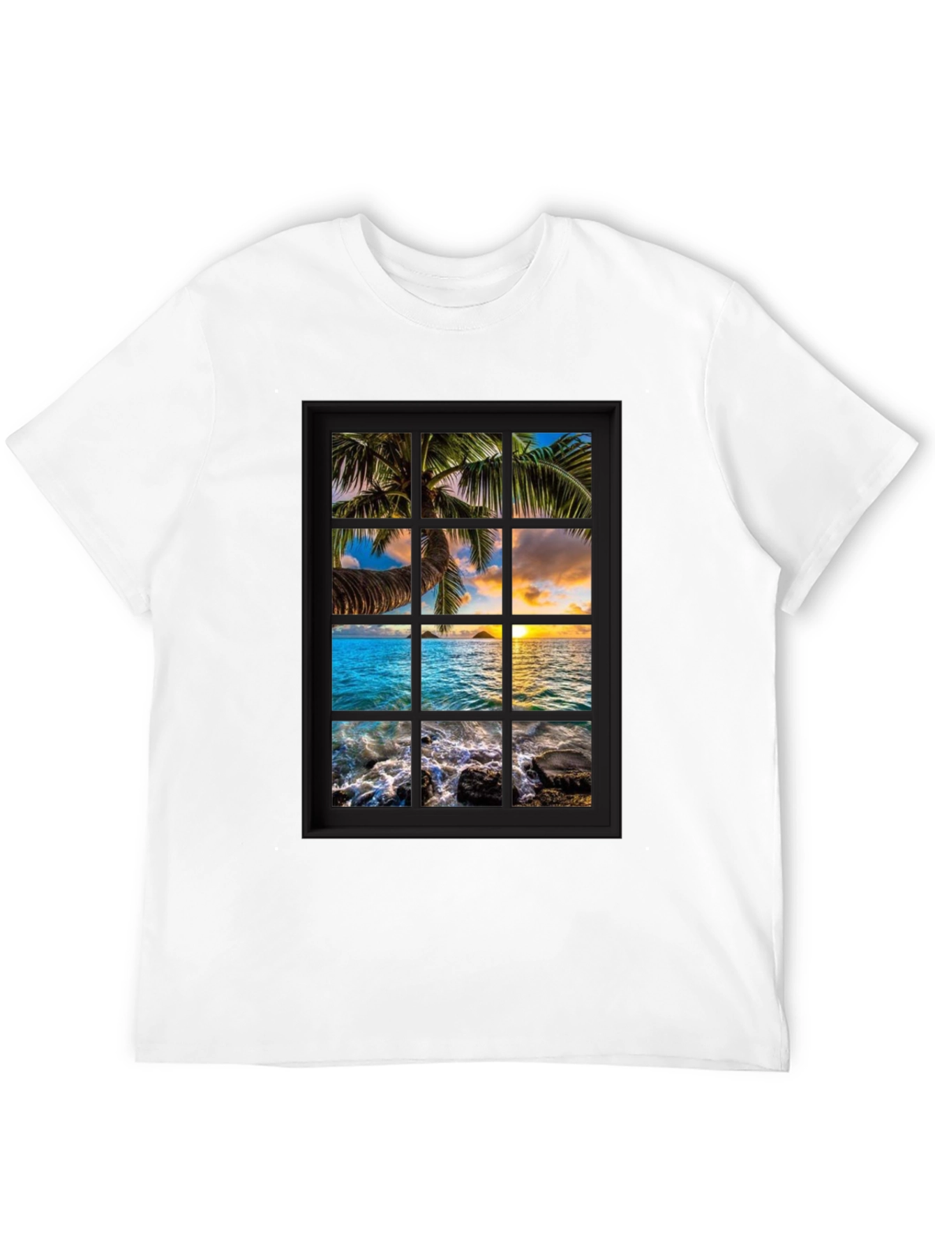 Tropical Island View T-Shirt