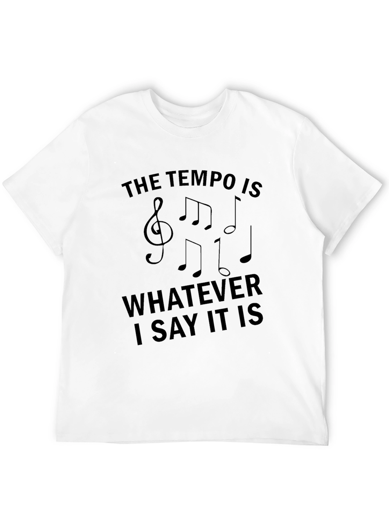 Tempo Music T-Shirt - Musician Humor Tee