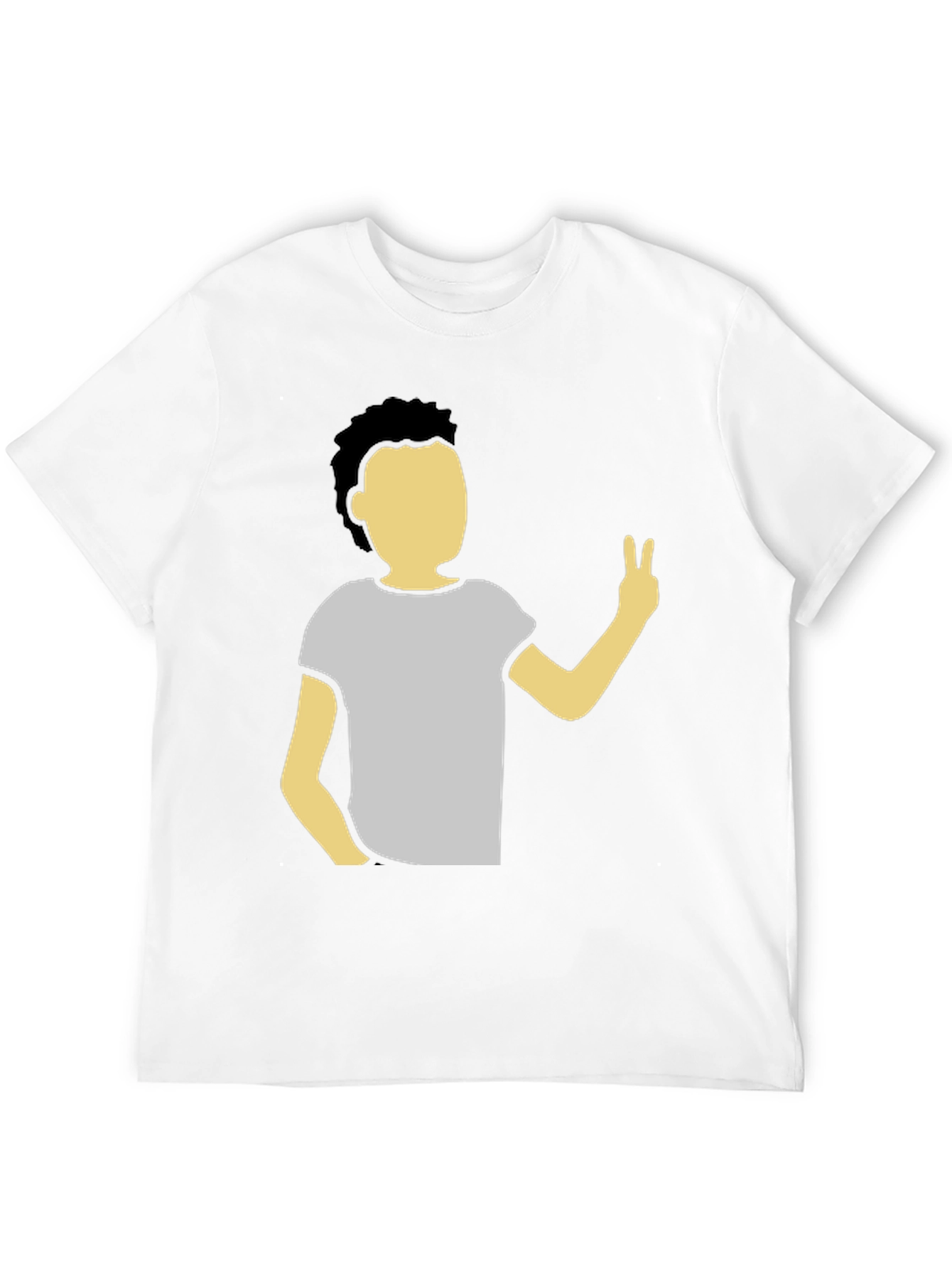 Peace Out T-Shirt - Casual Graphic Tee