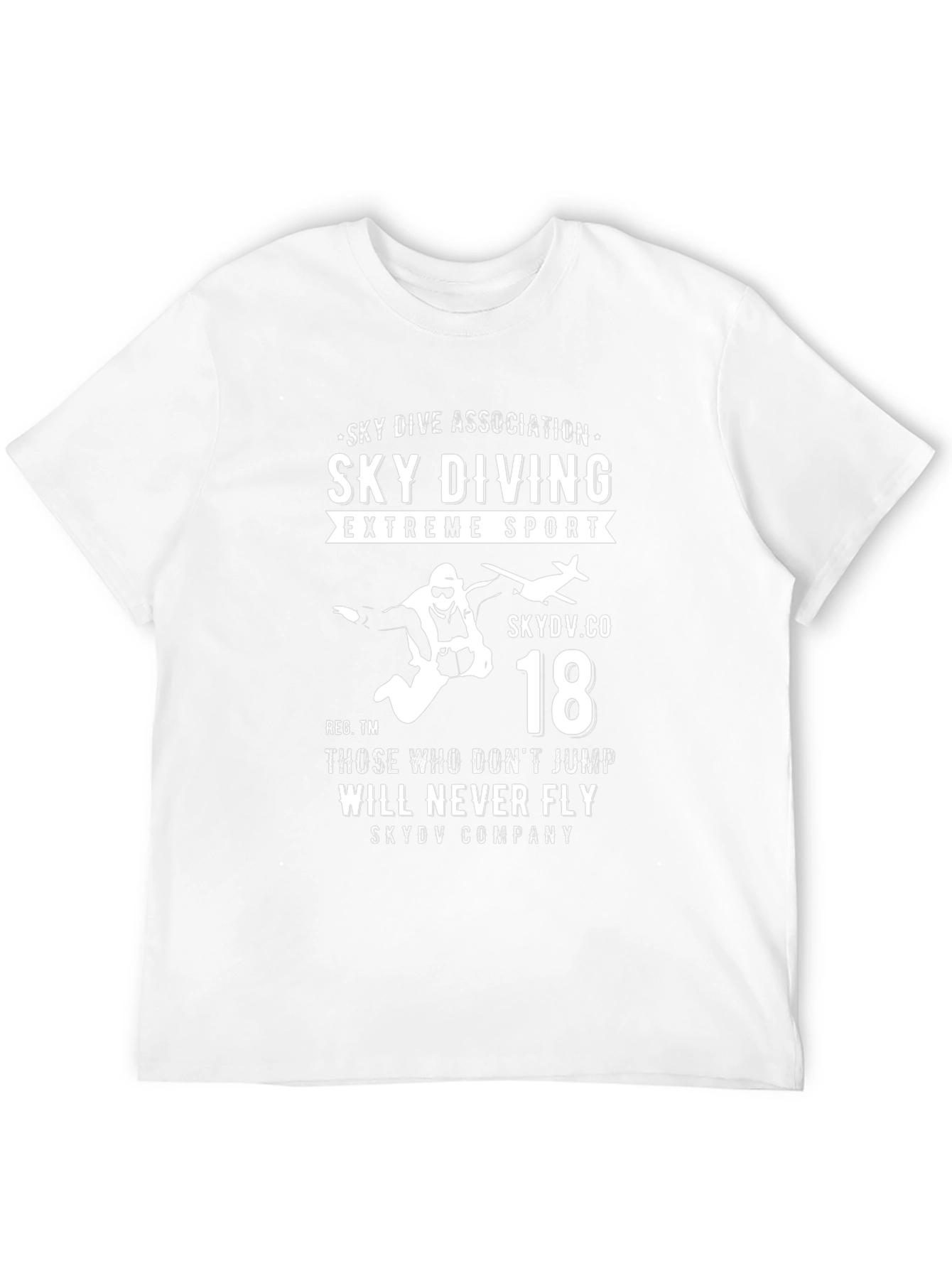 Skydiving Extreme Sport T-Shirt - Fly High