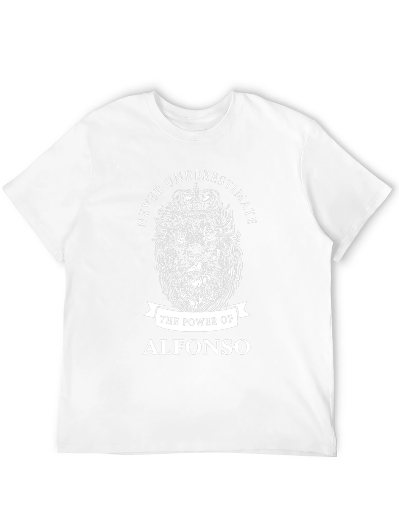 Alfonso Power Lion T-Shirt - Never Underestimate