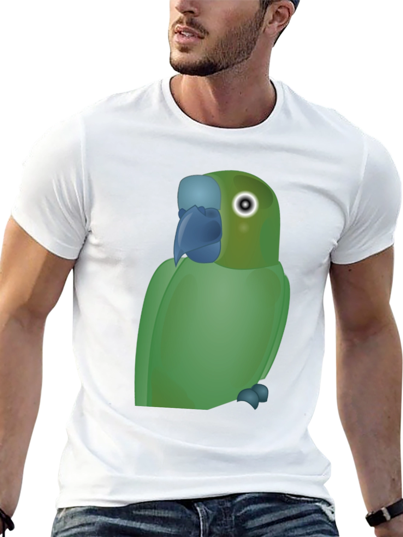 Parrot Graphic Tee - Stylish Bird Lover T-Shirt