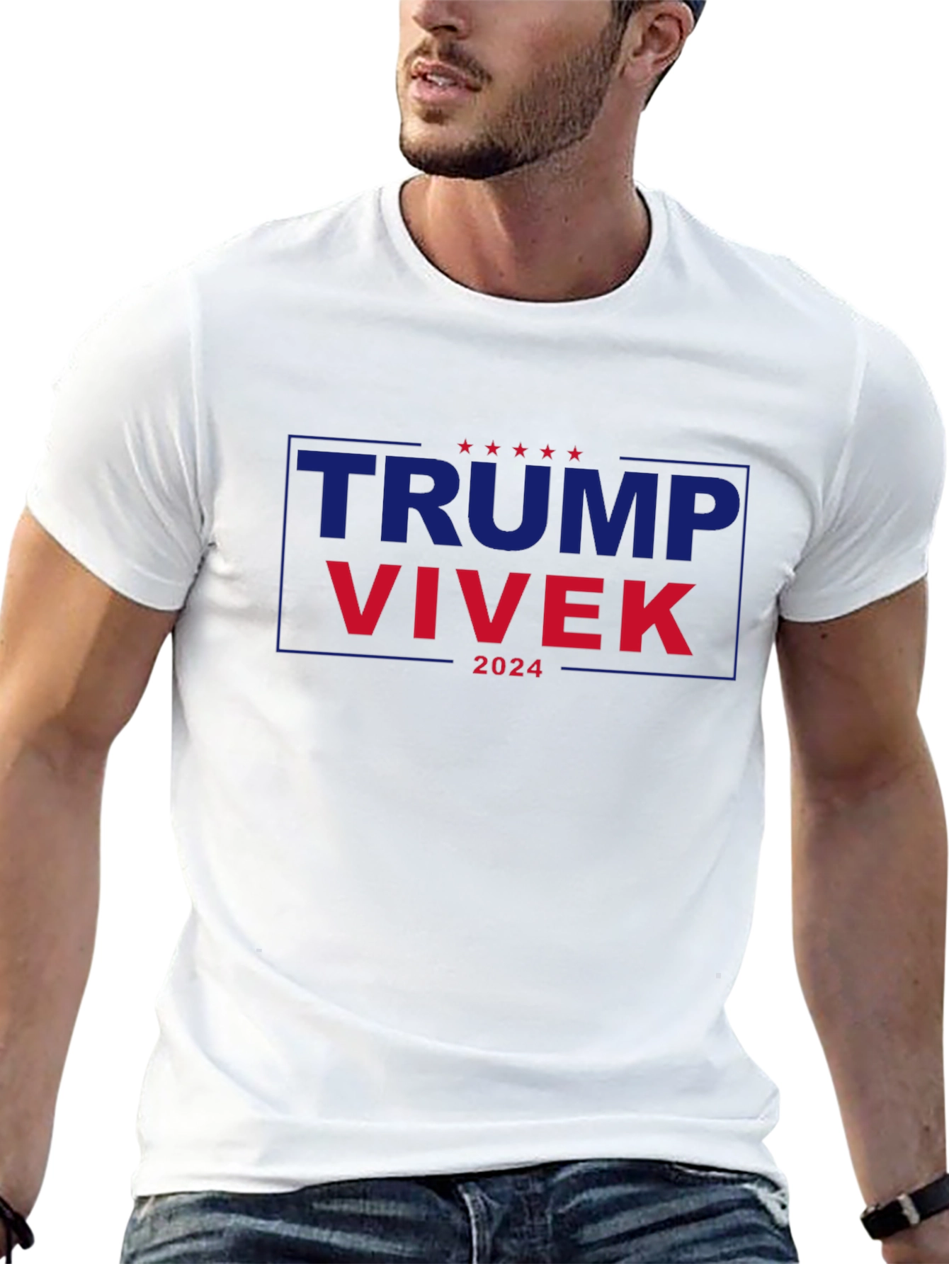 Trump Vivek 2024 Black T-Shirt