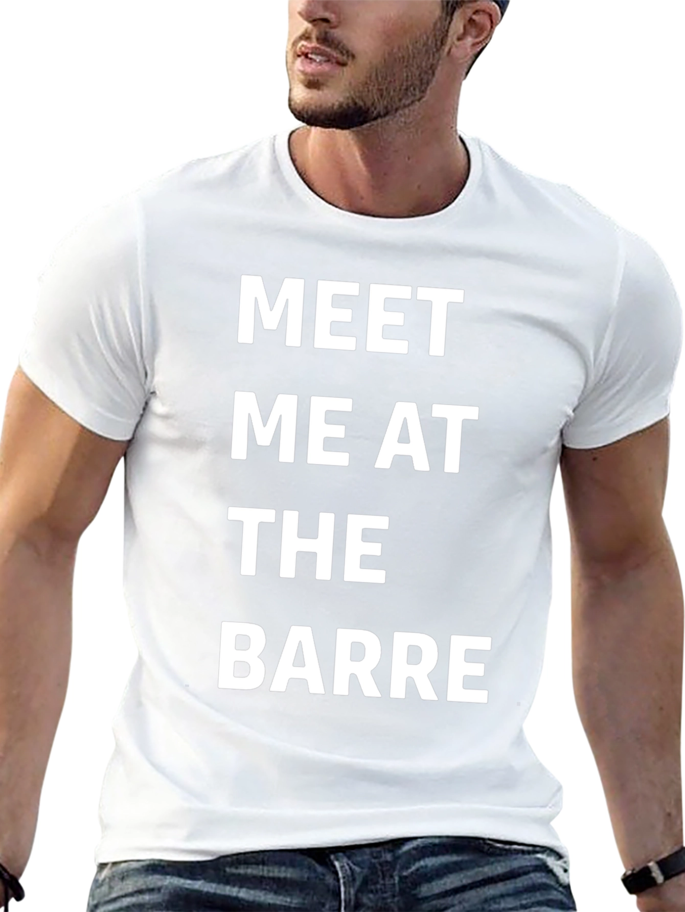 Meet Me at the Barre T-Shirt - Black