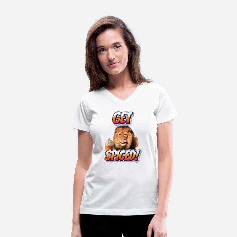Fierce Lion 'Get Spiced!' Pumpkin Spice Fall Desig